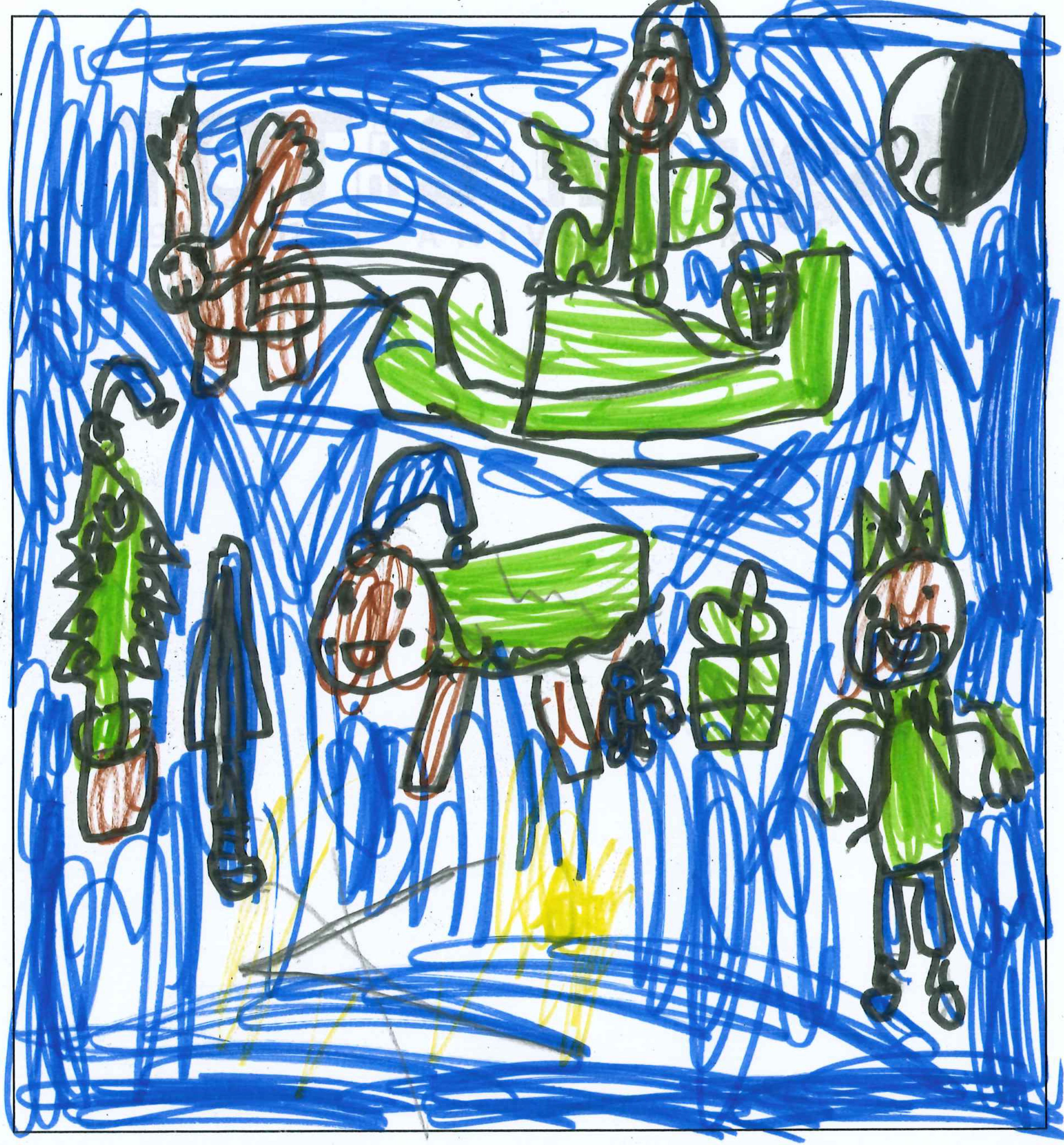 Postal de l’Escola La Farga del concurs del TOT Sant Cugat