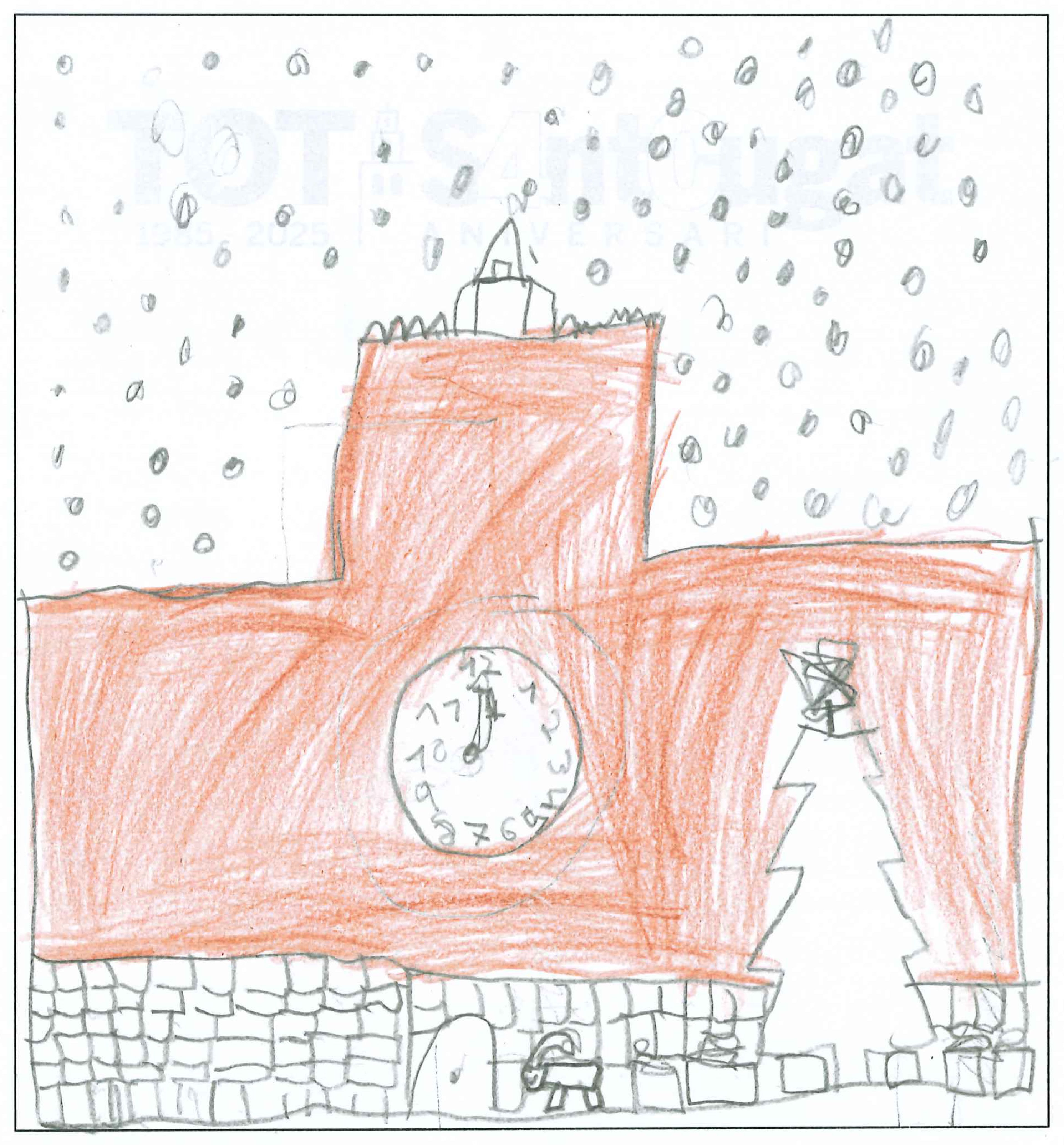 Postal de l’Escola La Farga del concurs del TOT Sant Cugat