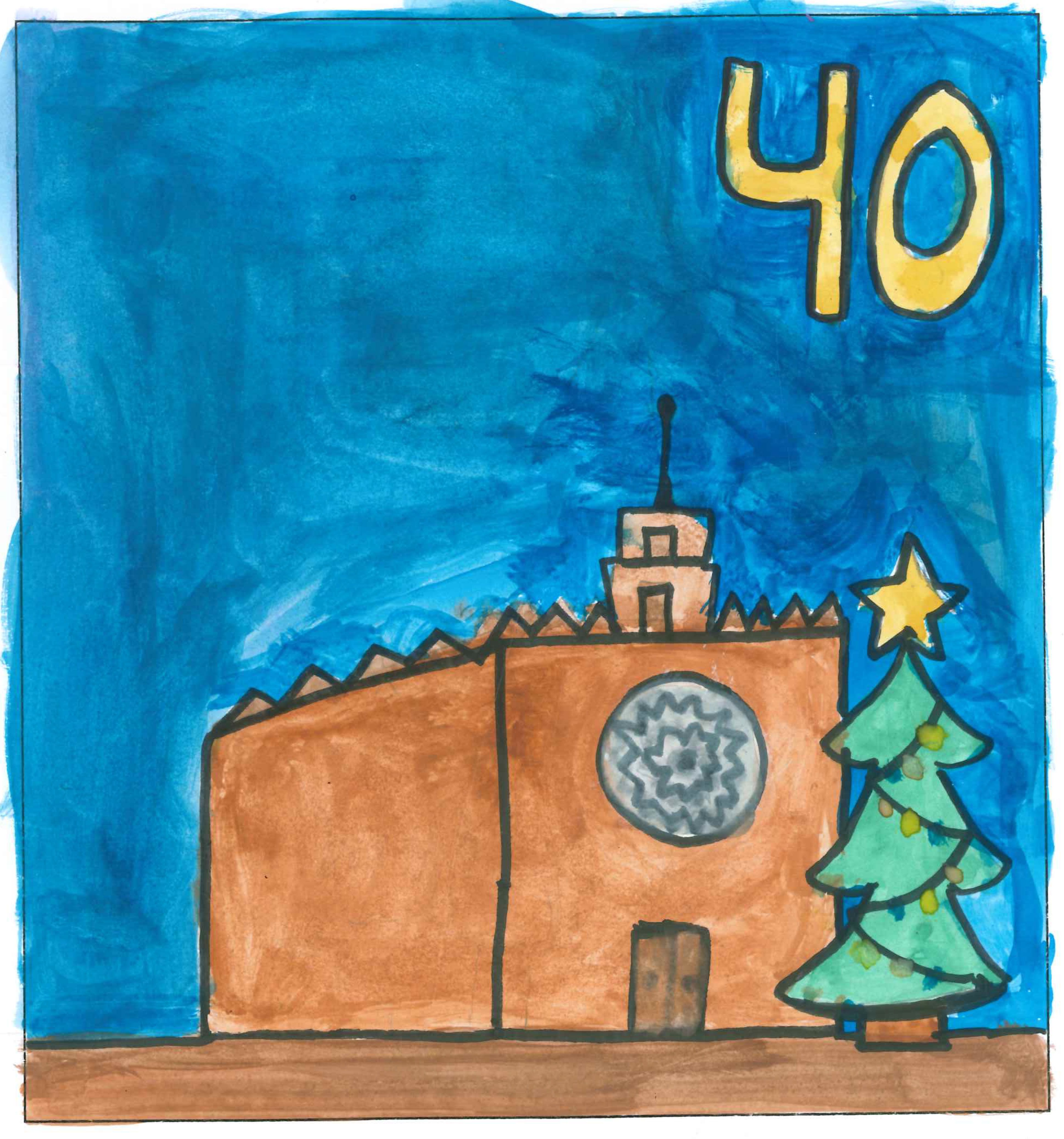 Postal de l’Escola La Vall del concurs del TOT Sant Cugat