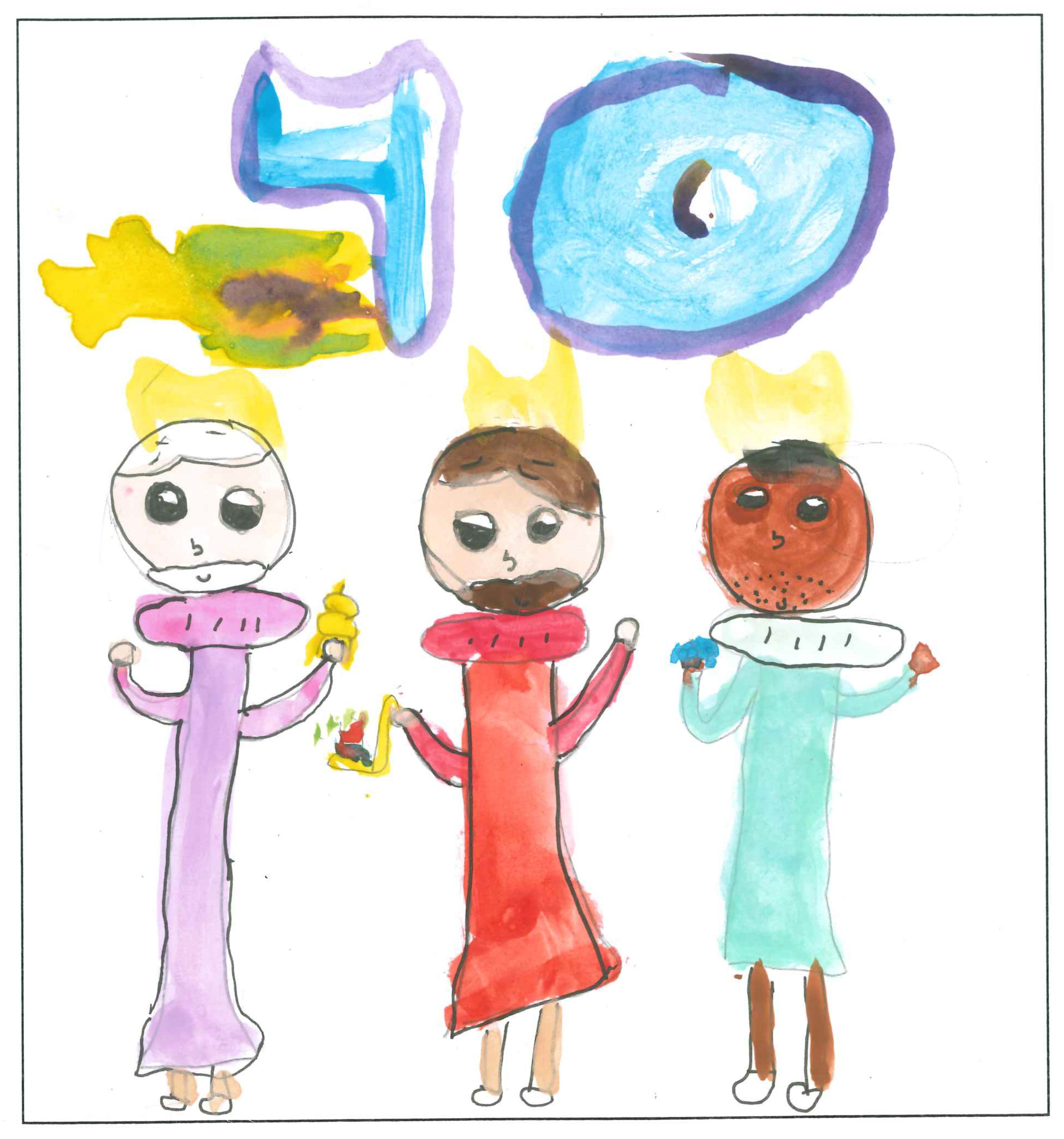 Postal de l’Escola La Vall del concurs del TOT Sant Cugat