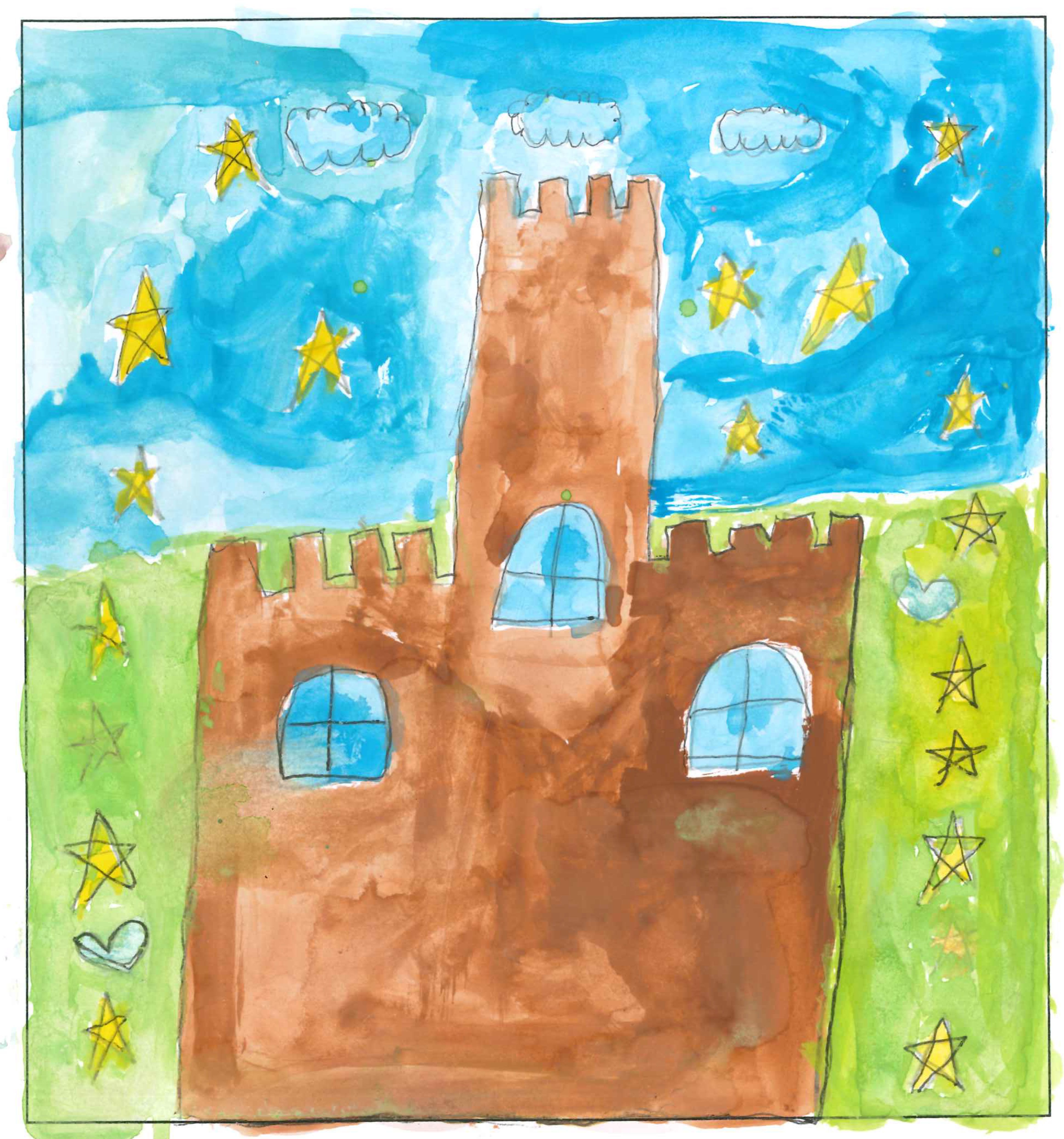 Postal de l’Escola La Vall del concurs del TOT Sant Cugat