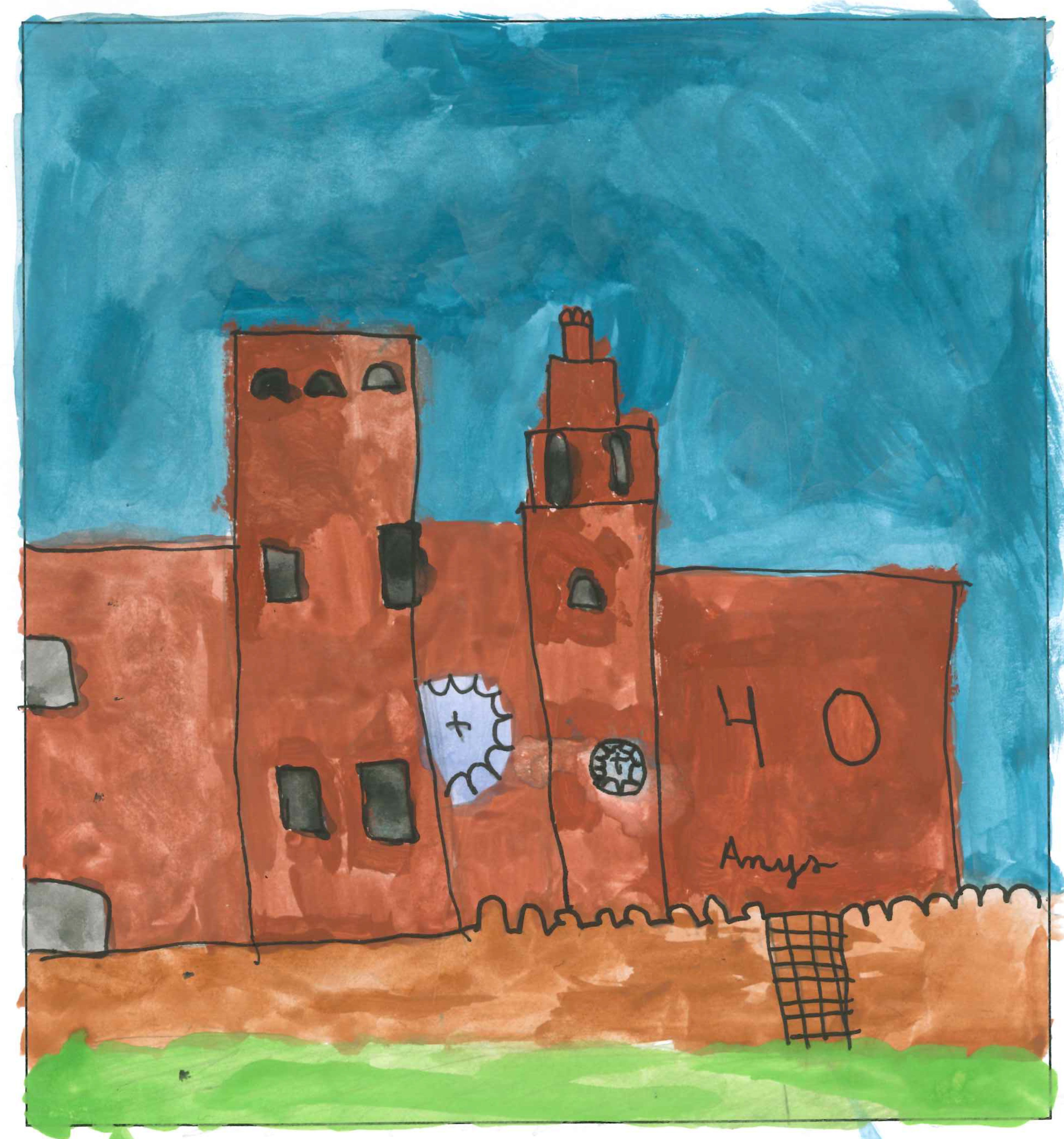 Postal de l’Escola La Vall del concurs del TOT Sant Cugat