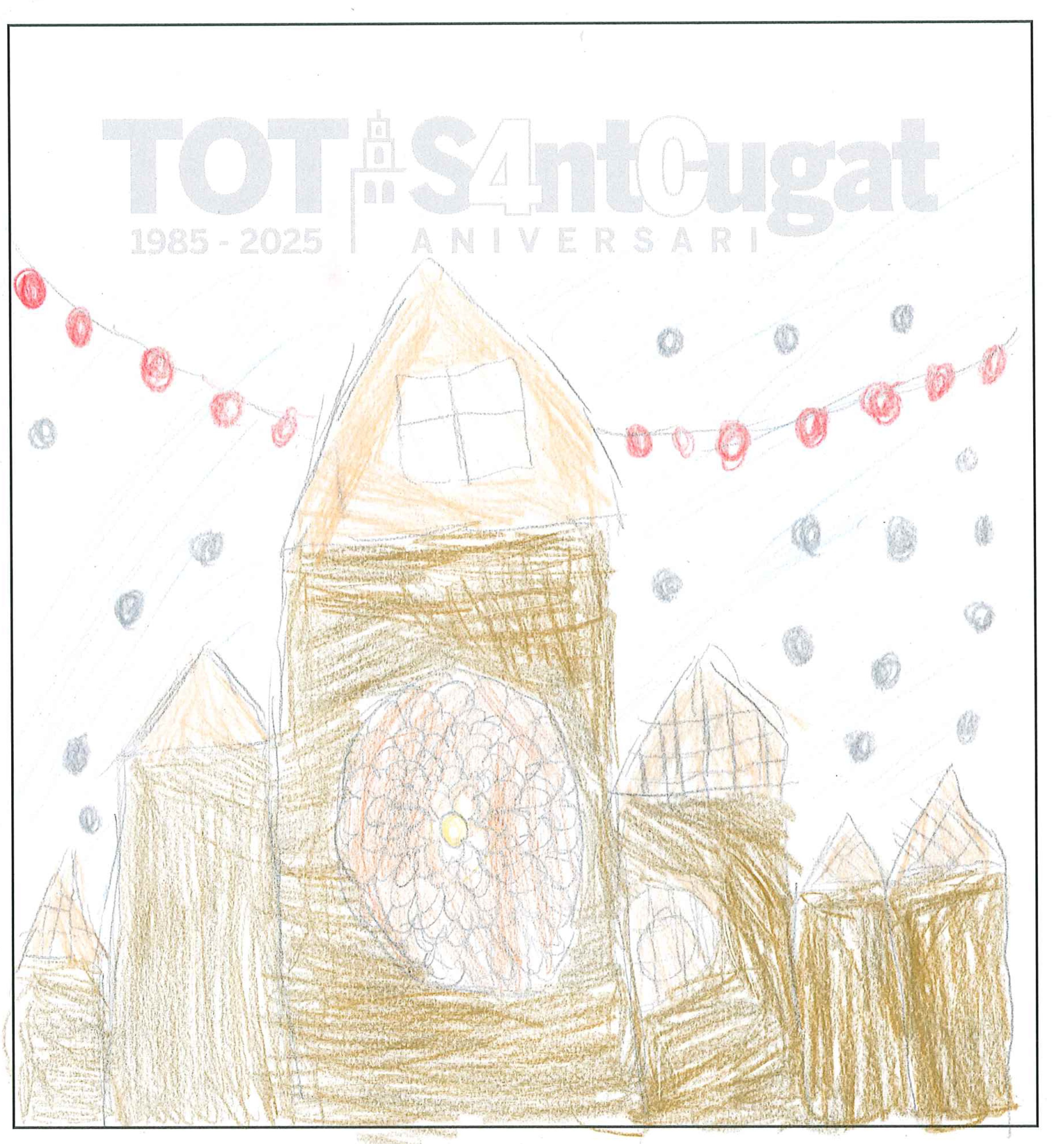 Postal de CreaNova School del concurs del TOT Sant Cugat