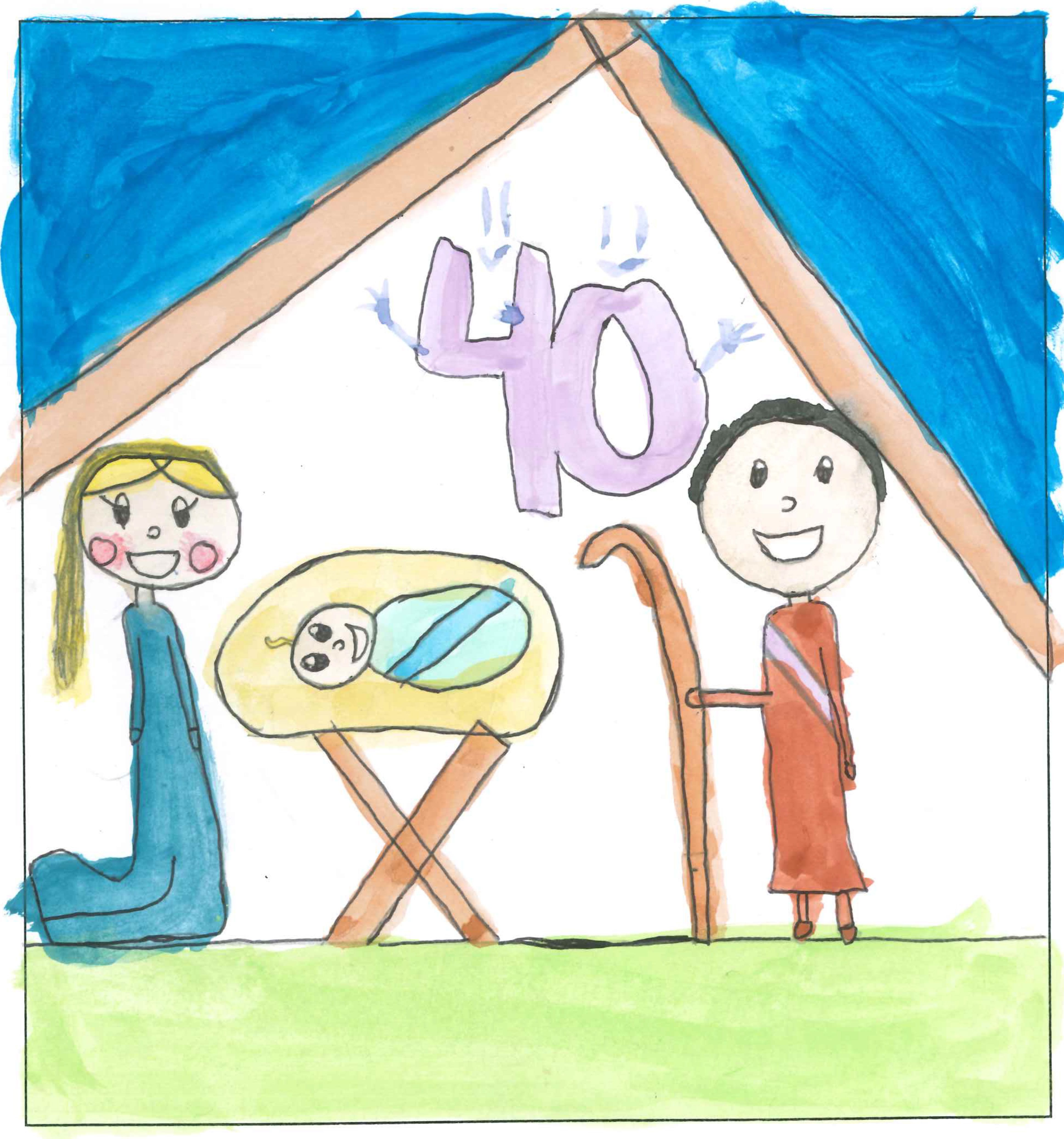 Postal de l’Escola La Vall del concurs del TOT Sant Cugat