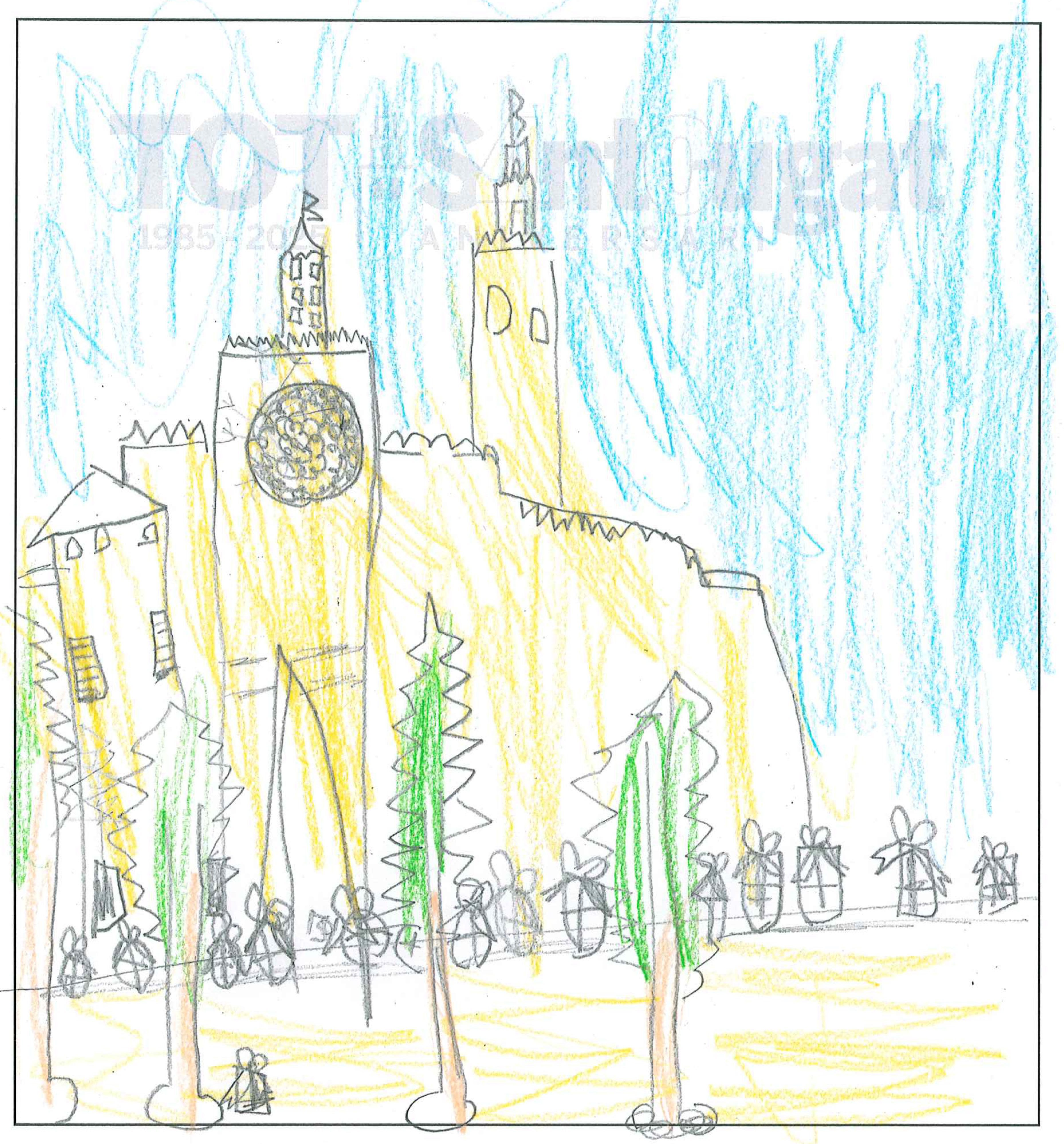 Postal de CreaNova School del concurs del TOT Sant Cugat