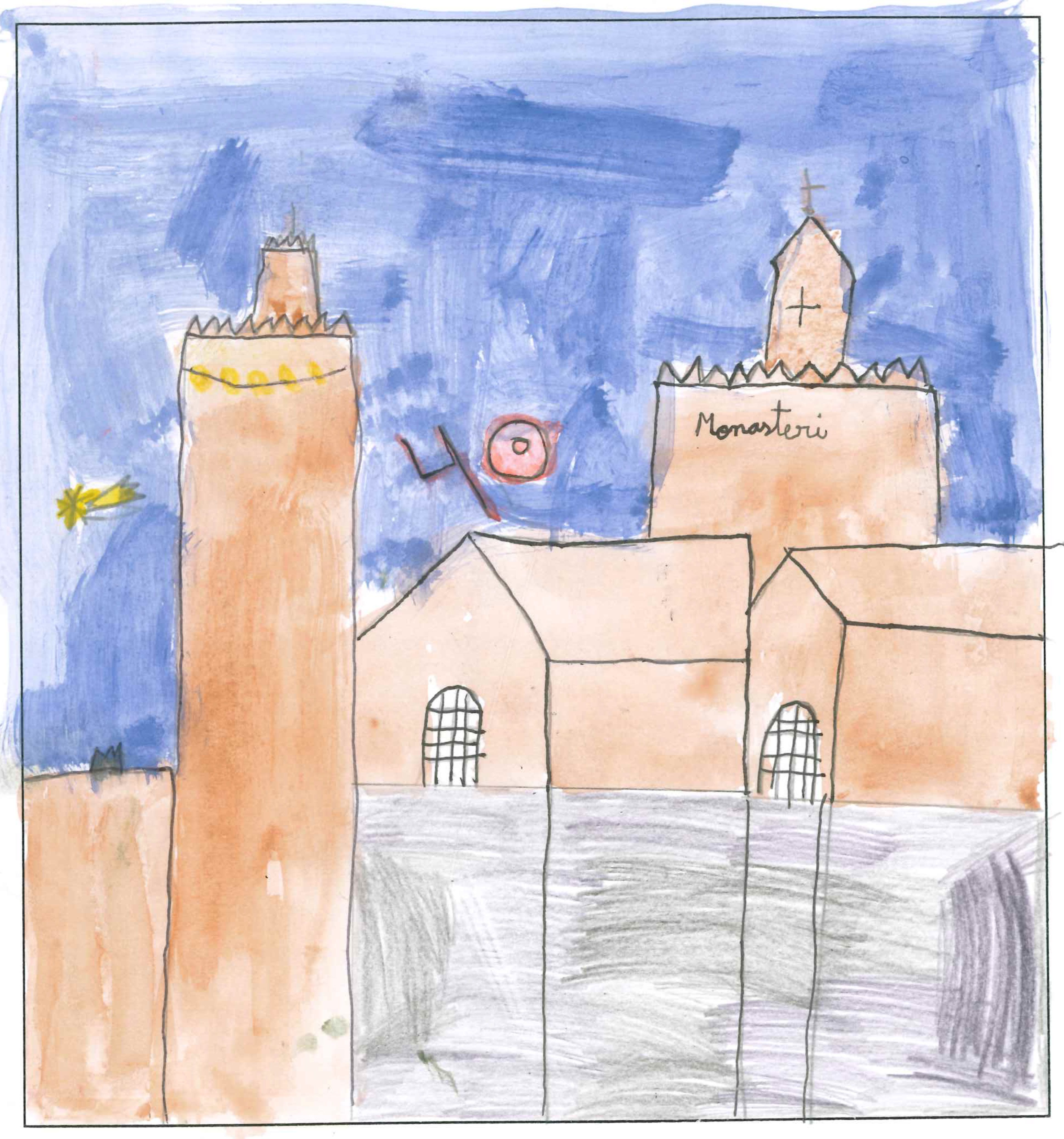 Postal de l’Escola La Vall del concurs del TOT Sant Cugat