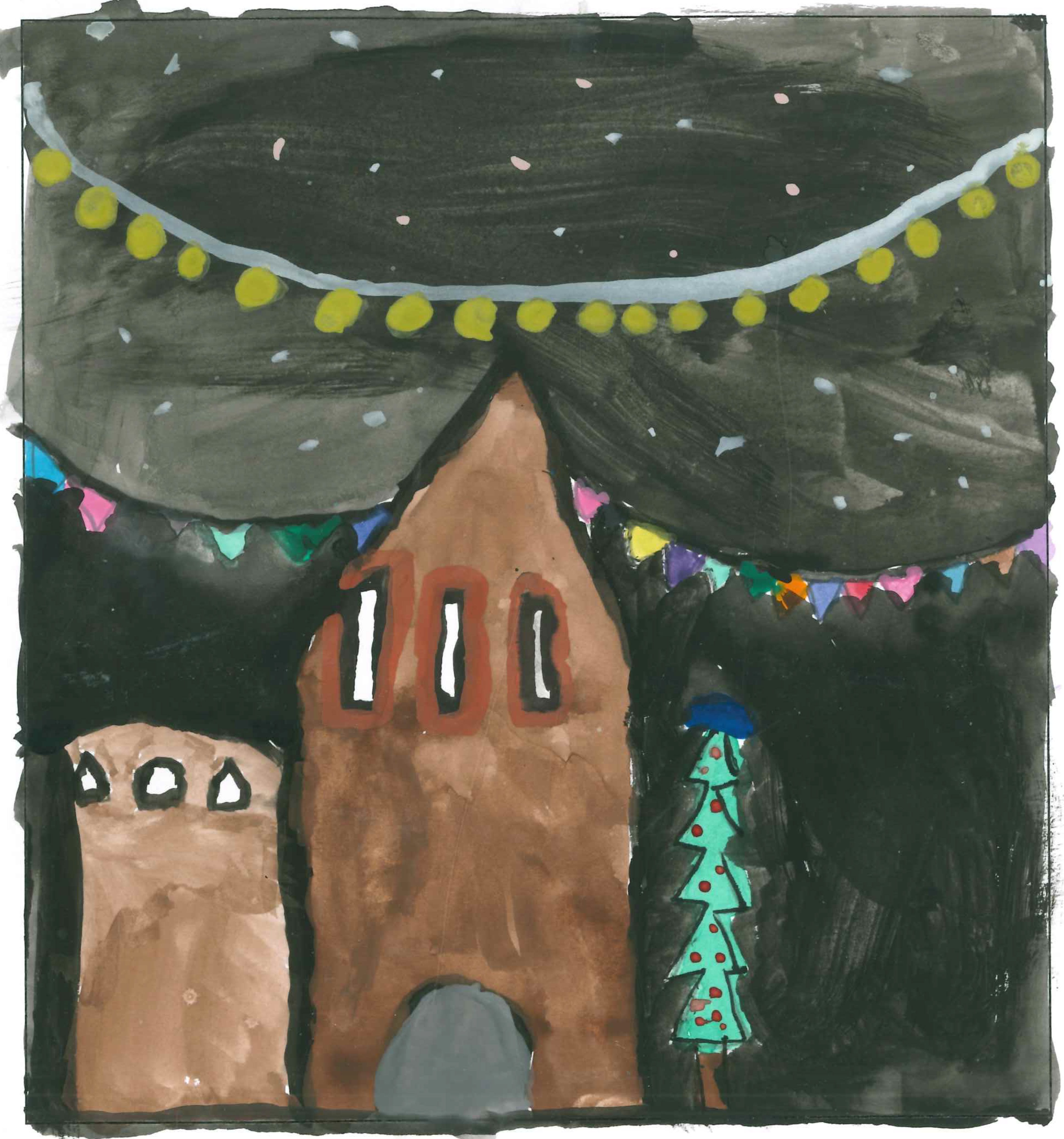 Postal de l’Escola La Vall del concurs del TOT Sant Cugat