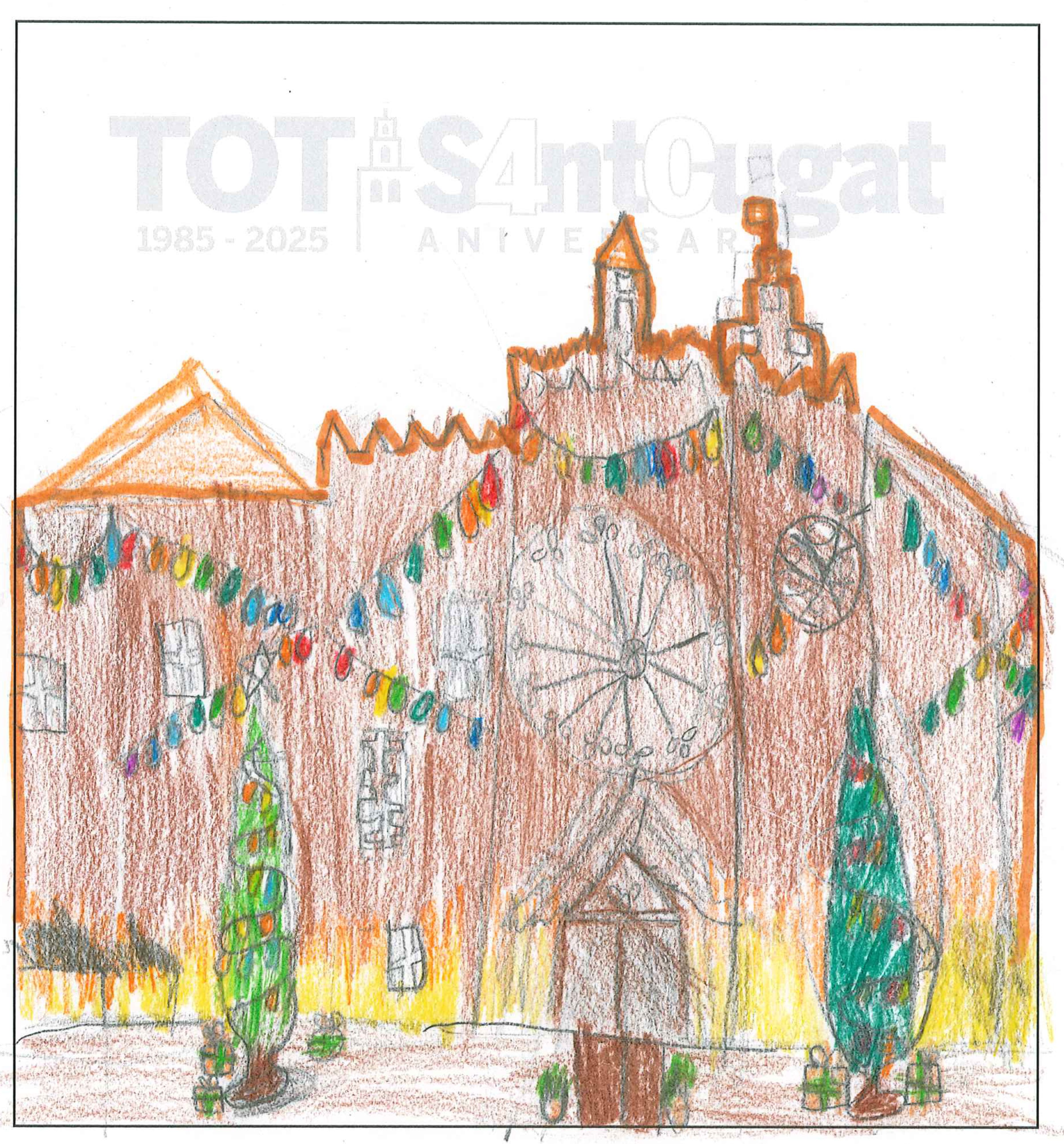 Postal de CreaNova School del concurs del TOT Sant Cugat