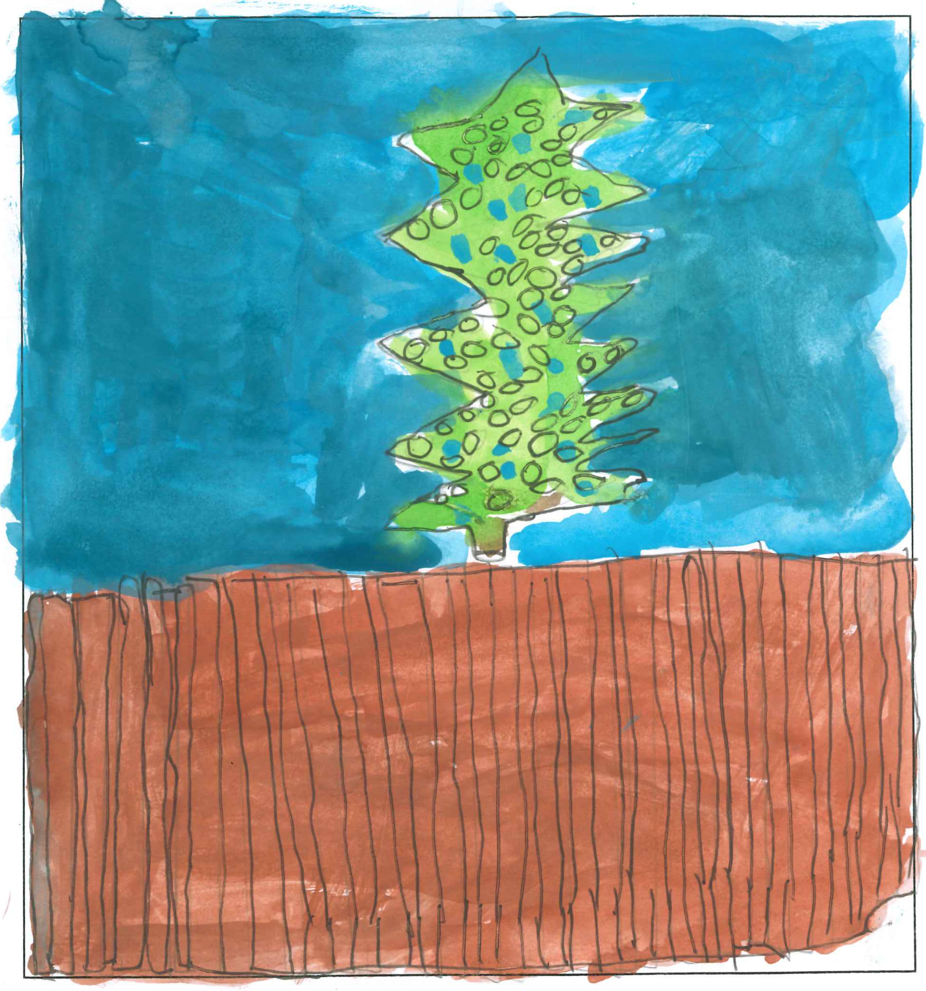 Postal de l’Escola La Vall del concurs del TOT Sant Cugat