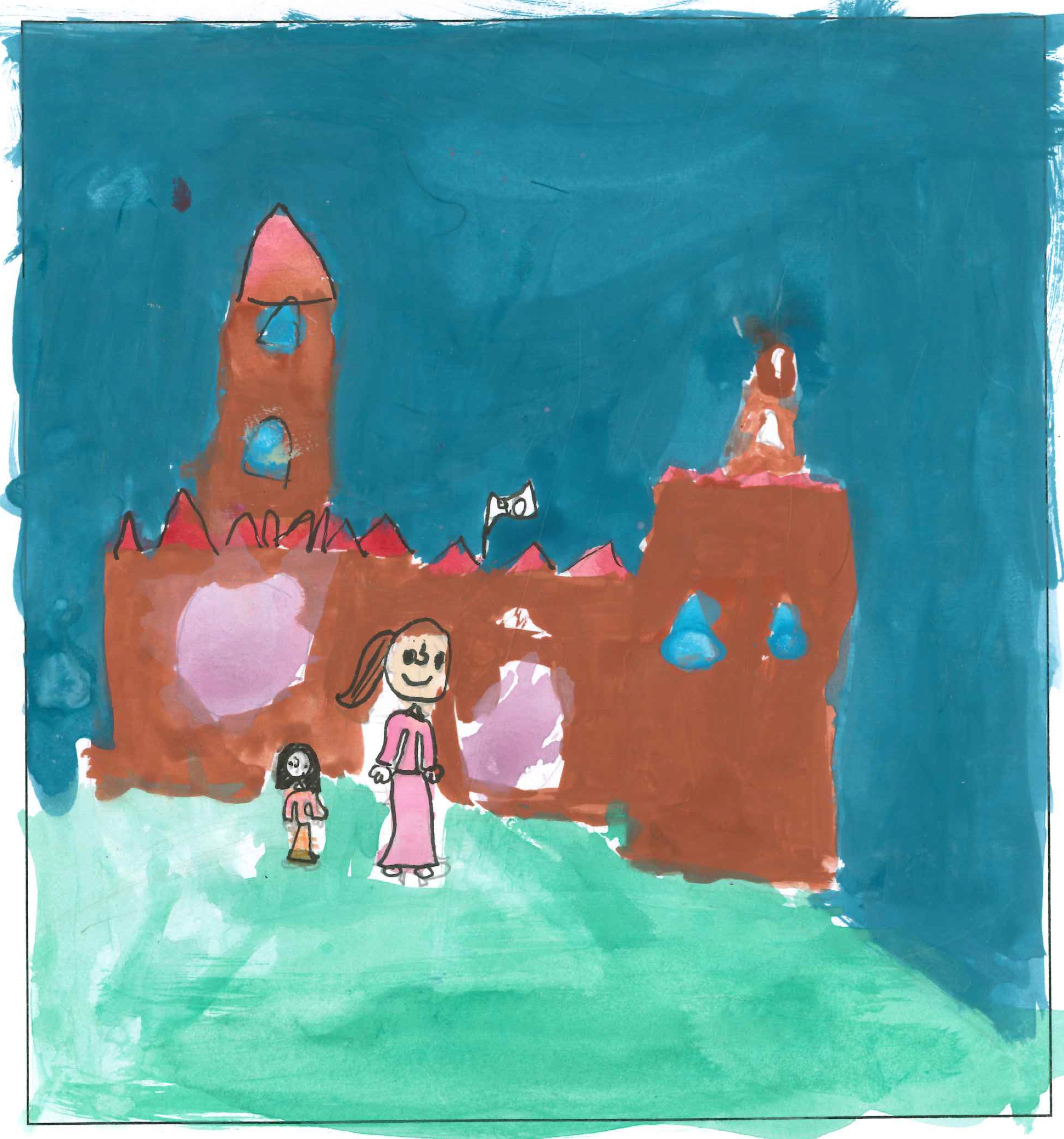 Postal de l’Escola La Vall del concurs del TOT Sant Cugat