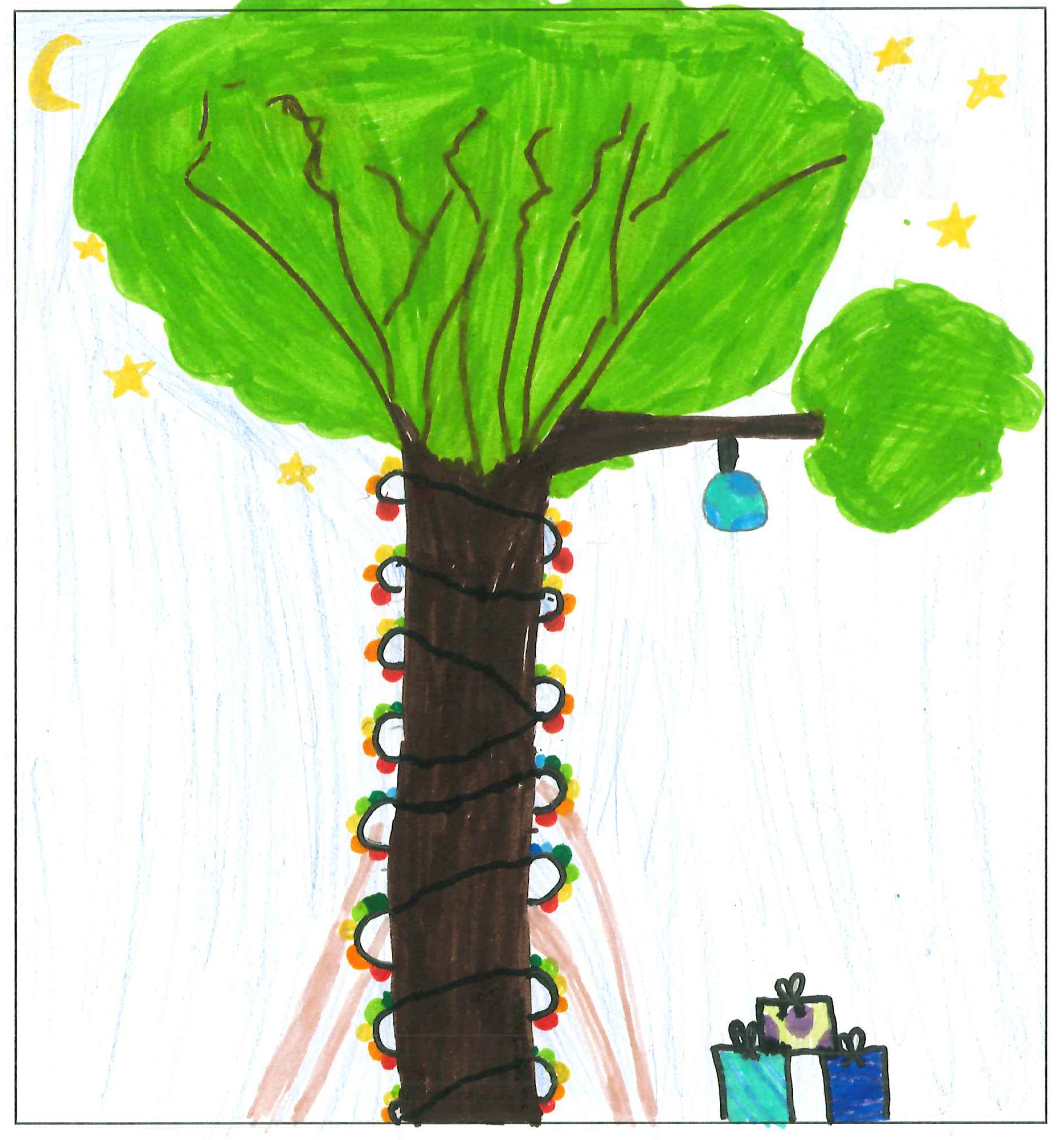 Postal de l’Escola Pi d'en Xandri del concurs del TOT Sant Cugat