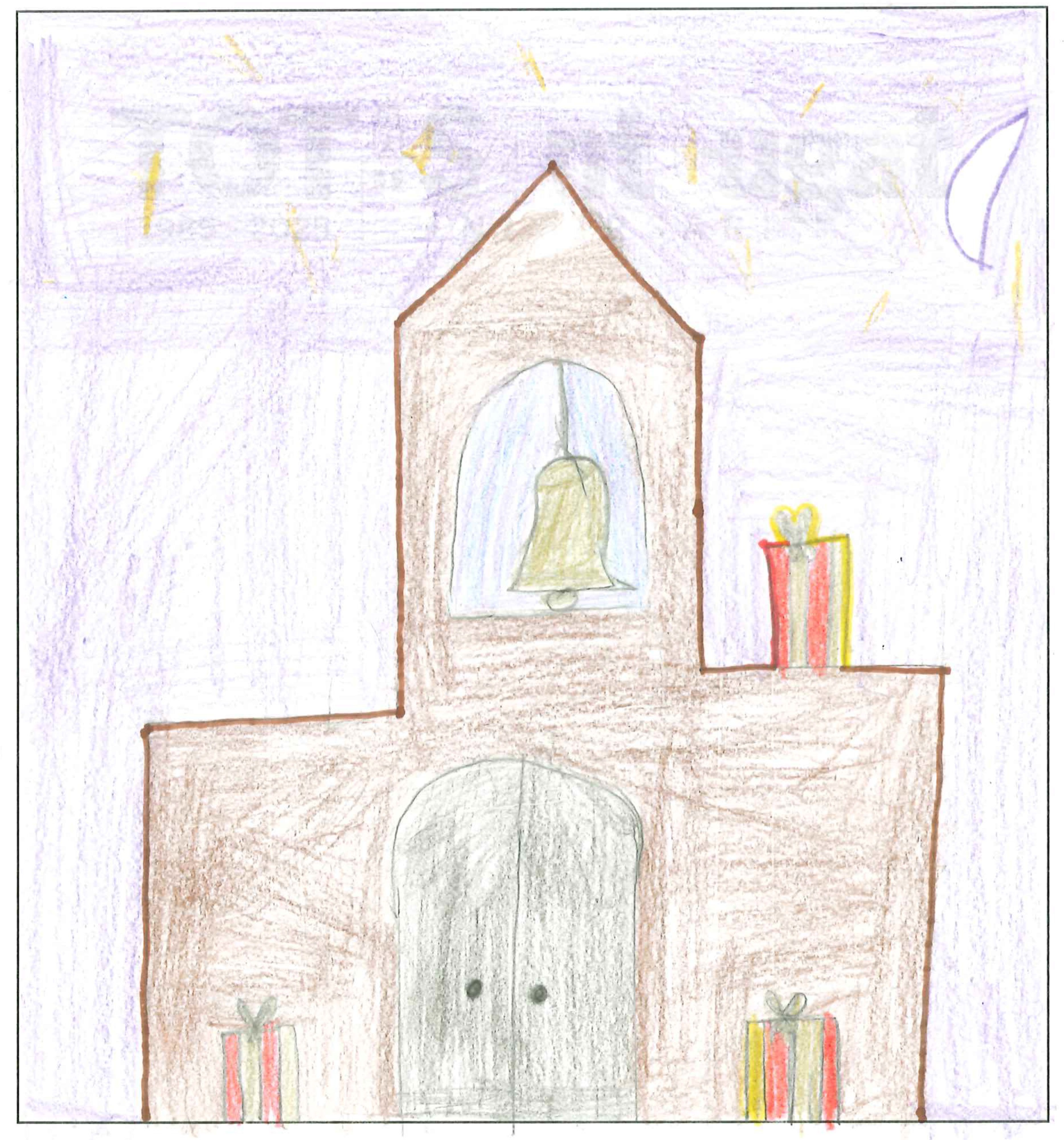 Postal de l’Escola Pi d'en Xandri del concurs del TOT Sant Cugat