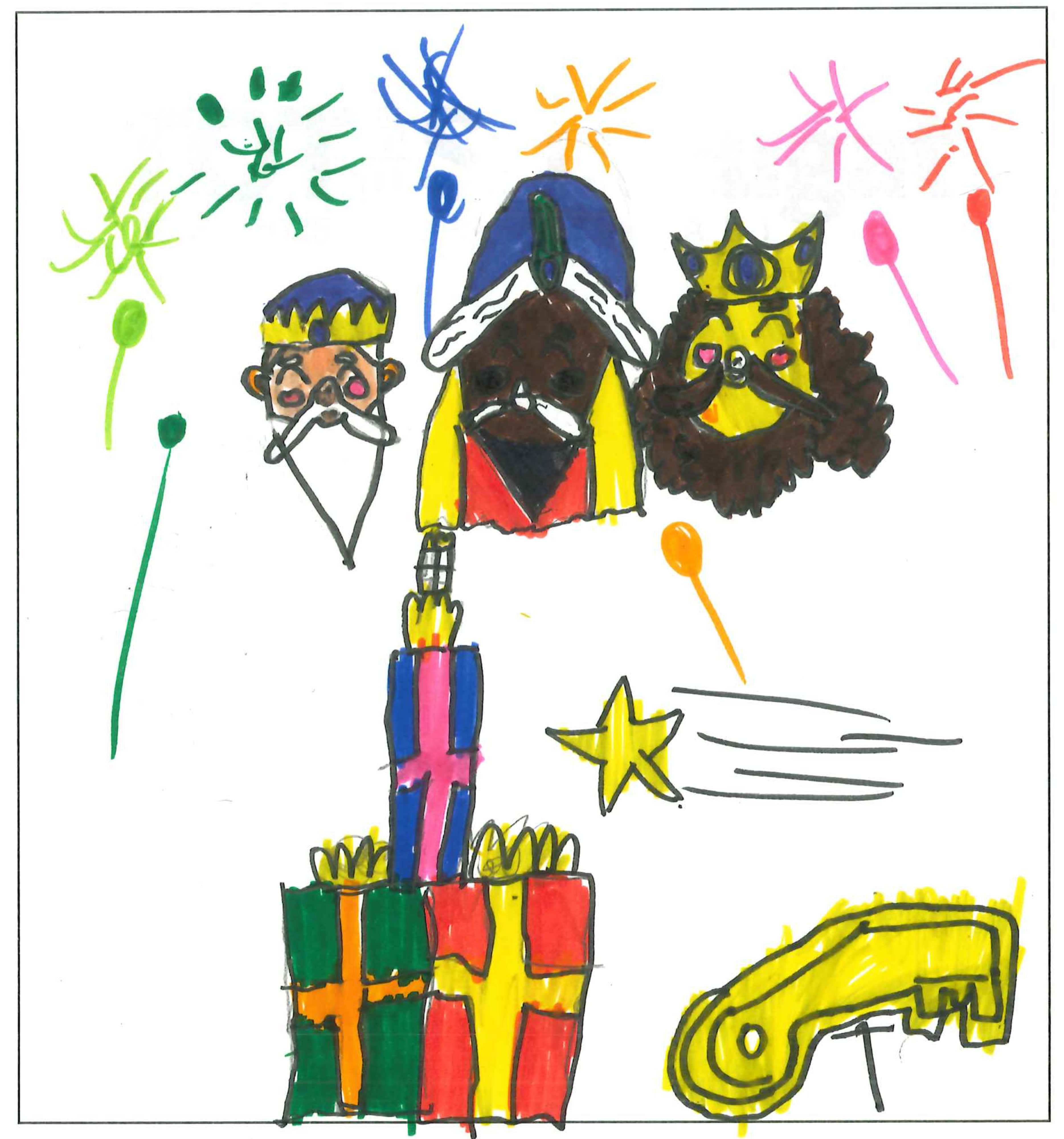 Postal de l’Escola Pi d'en Xandri del concurs del TOT Sant Cugat