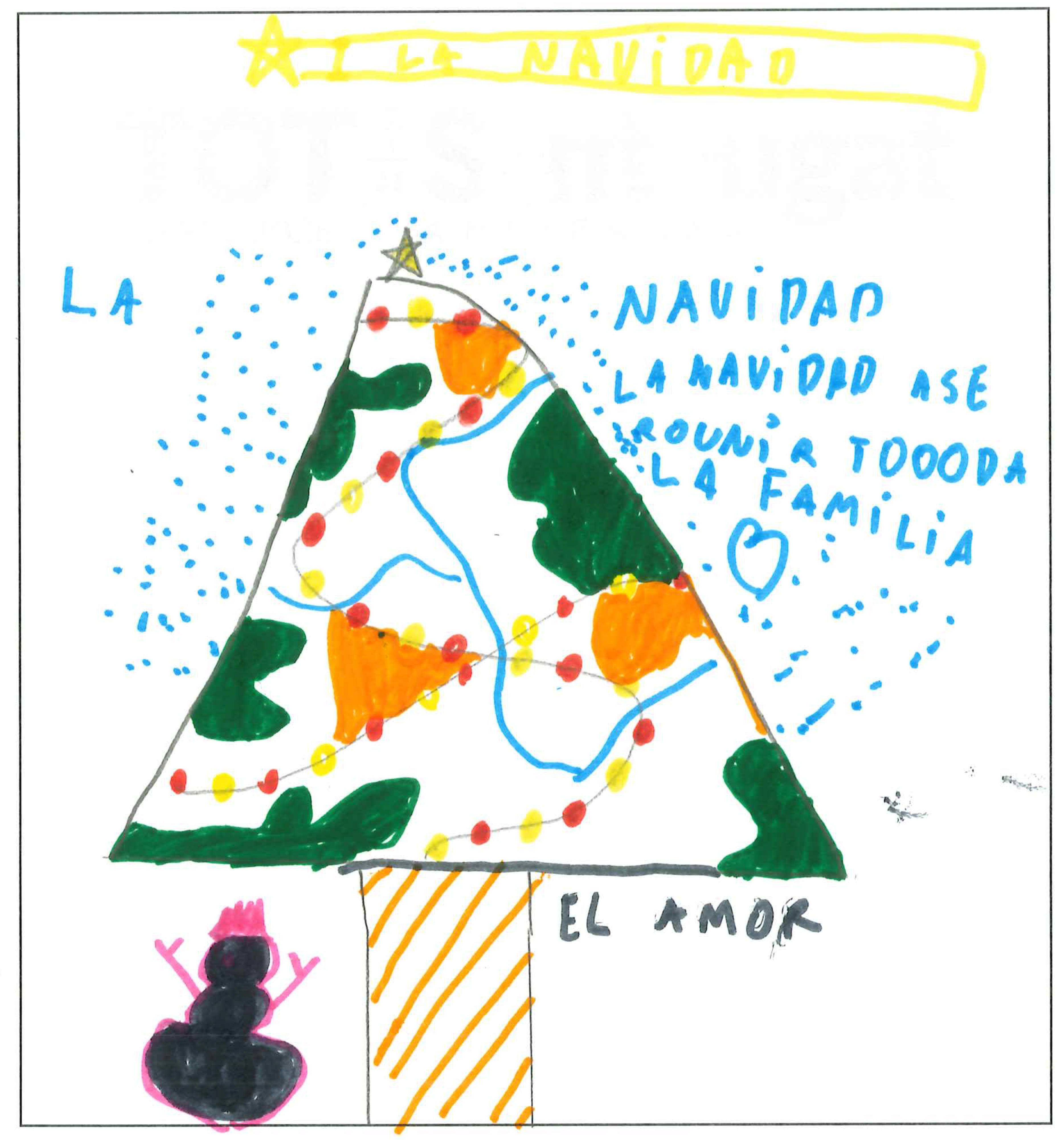 Postal de l’Escola Pi d'en Xandri del concurs del TOT Sant Cugat