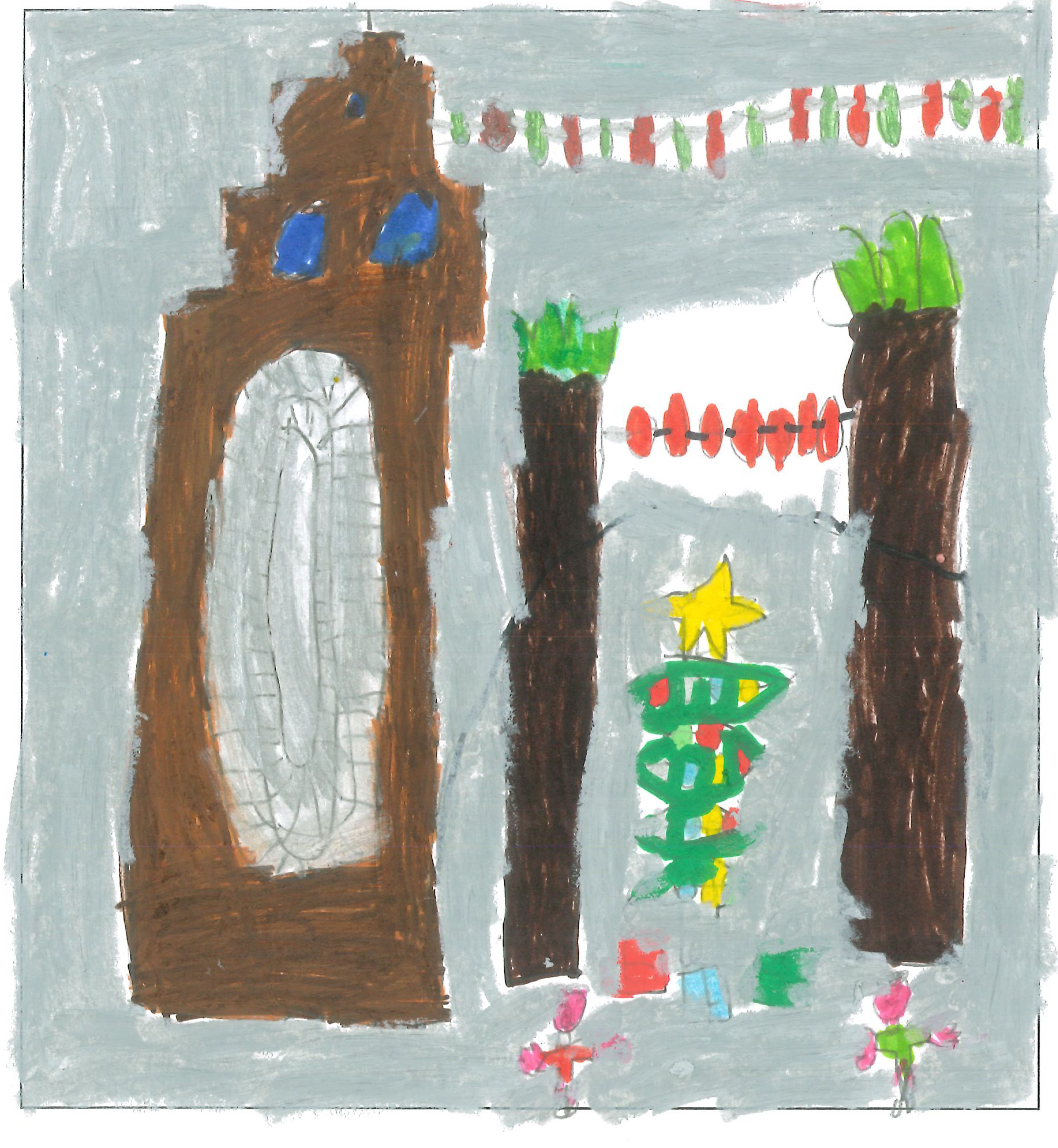 Postal de l’Escola Pins del Vallès del concurs del TOT Sant Cugat