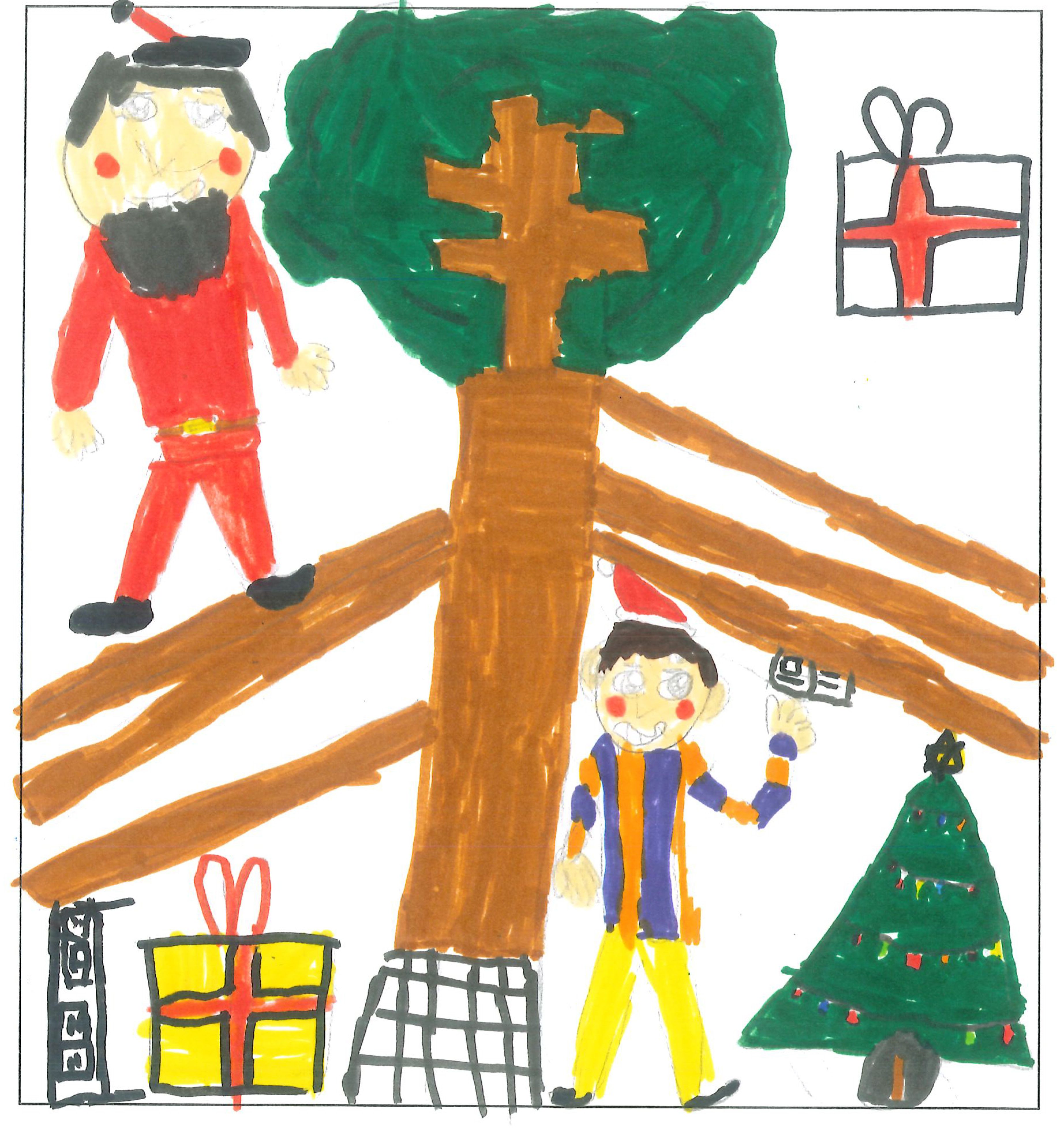 Postal de l’Escola Pins del Vallès del concurs del TOT Sant Cugat