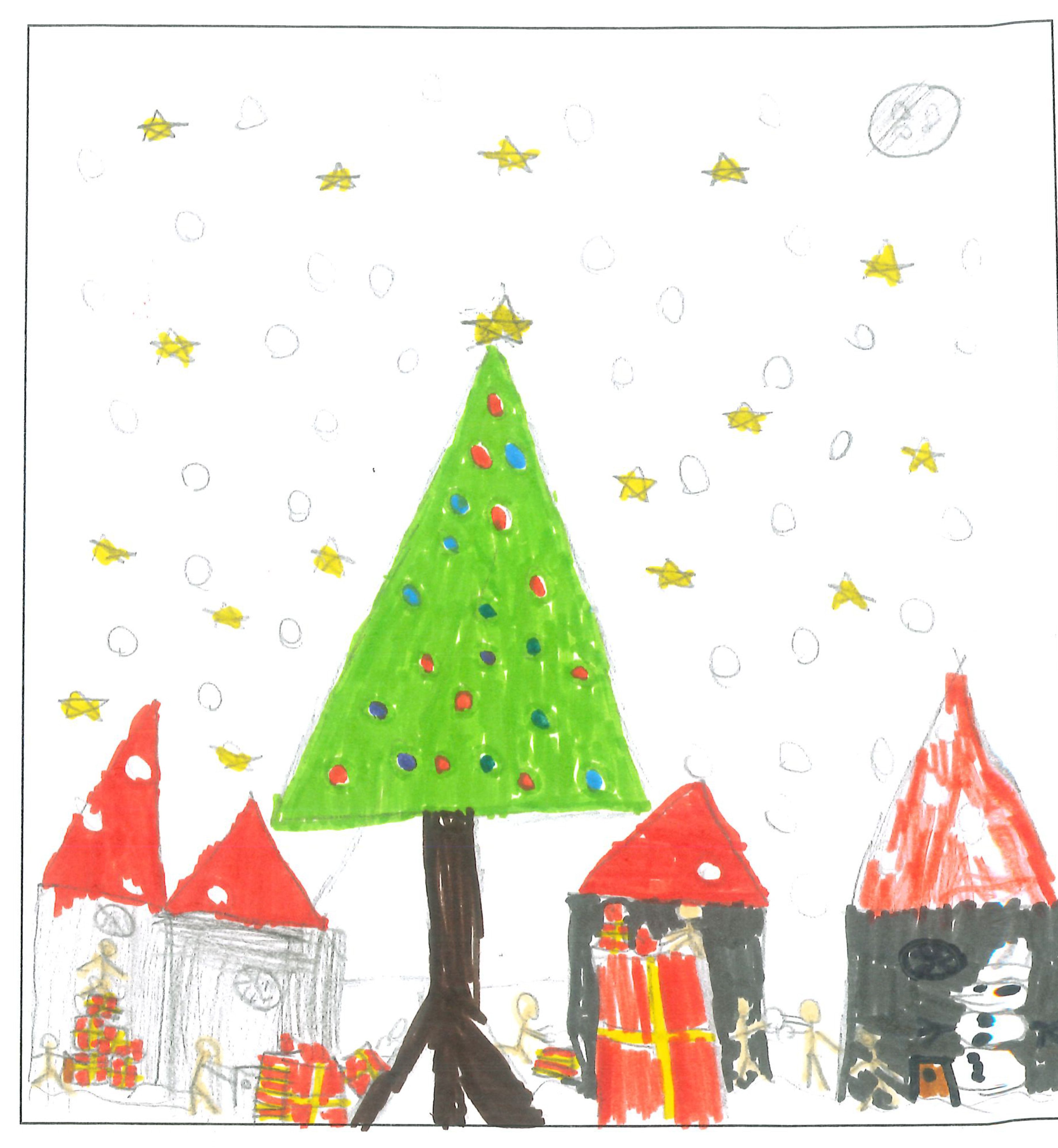 Postal de l’Escola Pins del Vallès del concurs del TOT Sant Cugat