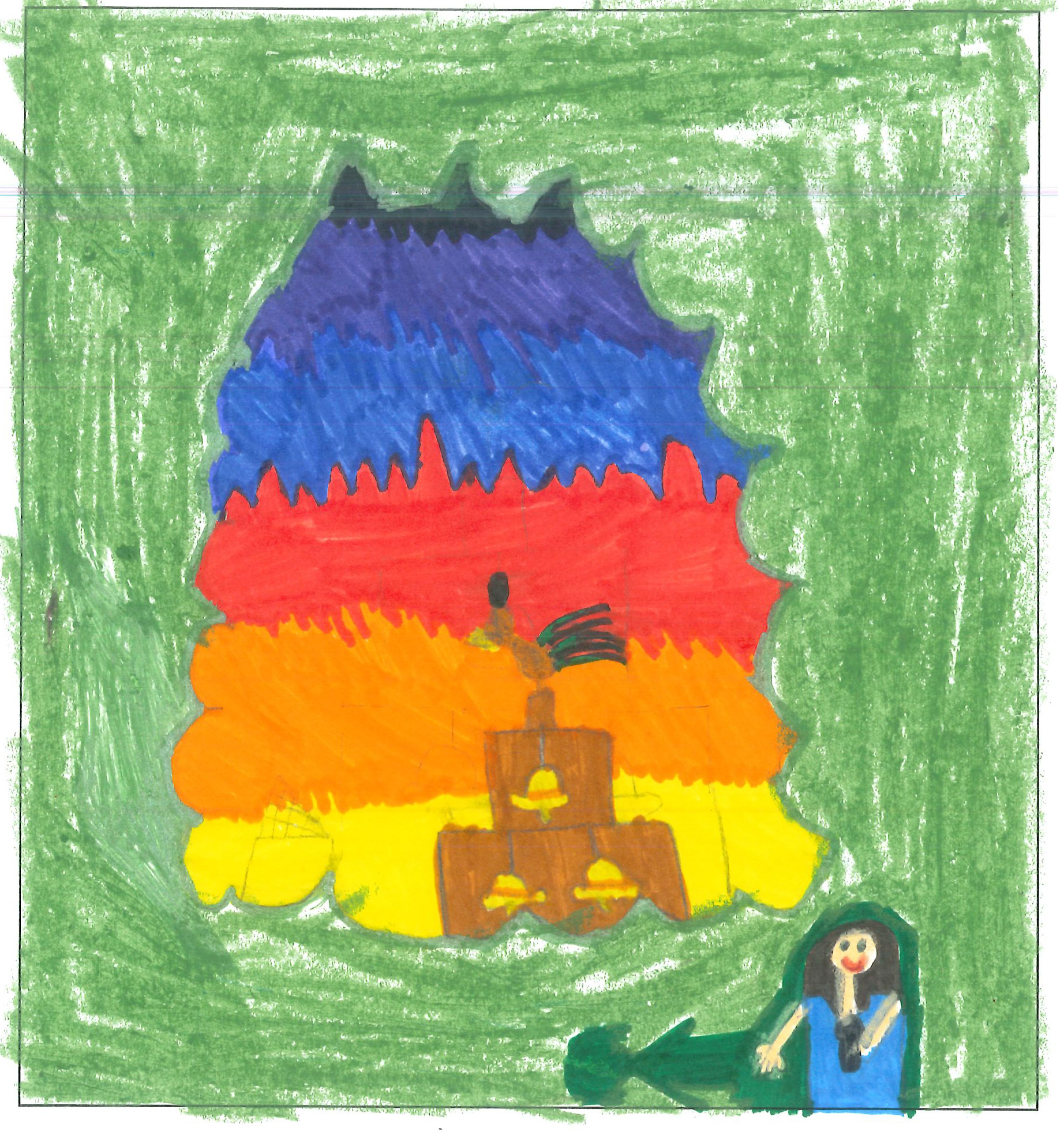 Postal de l’Escola Pins del Vallès del concurs del TOT Sant Cugat