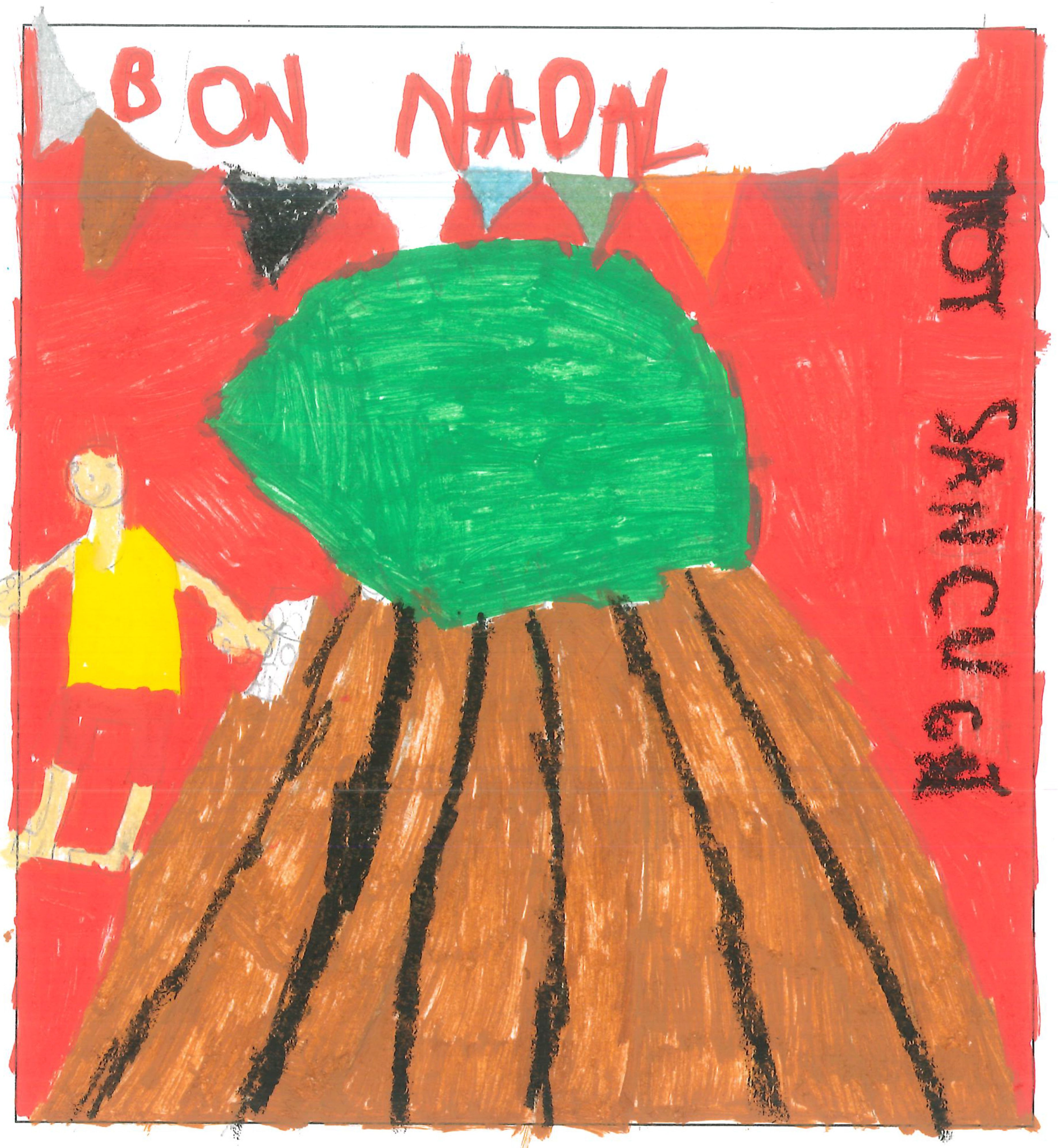 Postal de l’Escola Pins del Vallès del concurs del TOT Sant Cugat