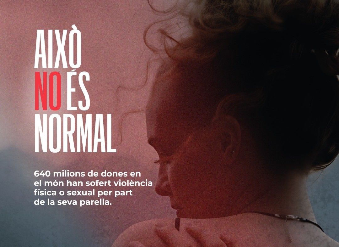 “Això no és normal” Creu Roja prevé sobre la violència sexual en l’àmbit de la parella. FOTO: Creu Roja
