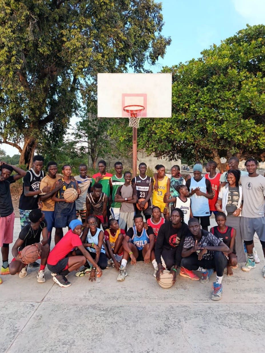 Qbasket i Foundawtion, junts pel bàsquet al Senegal. FOTO: Qbasket