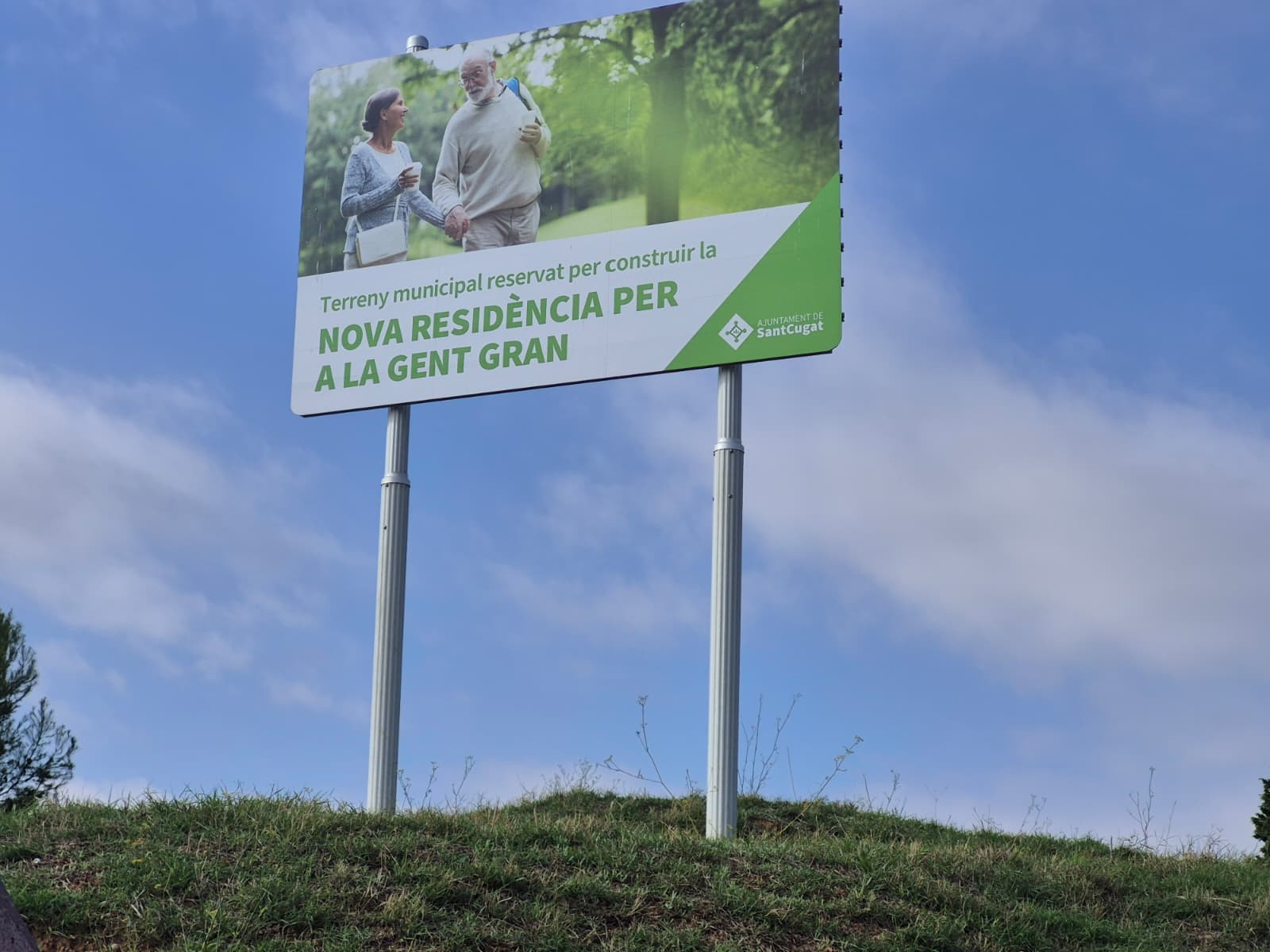 La residència s'ha de construir en un terreny a Volpelleres FOTO: TOT Sant Cugat