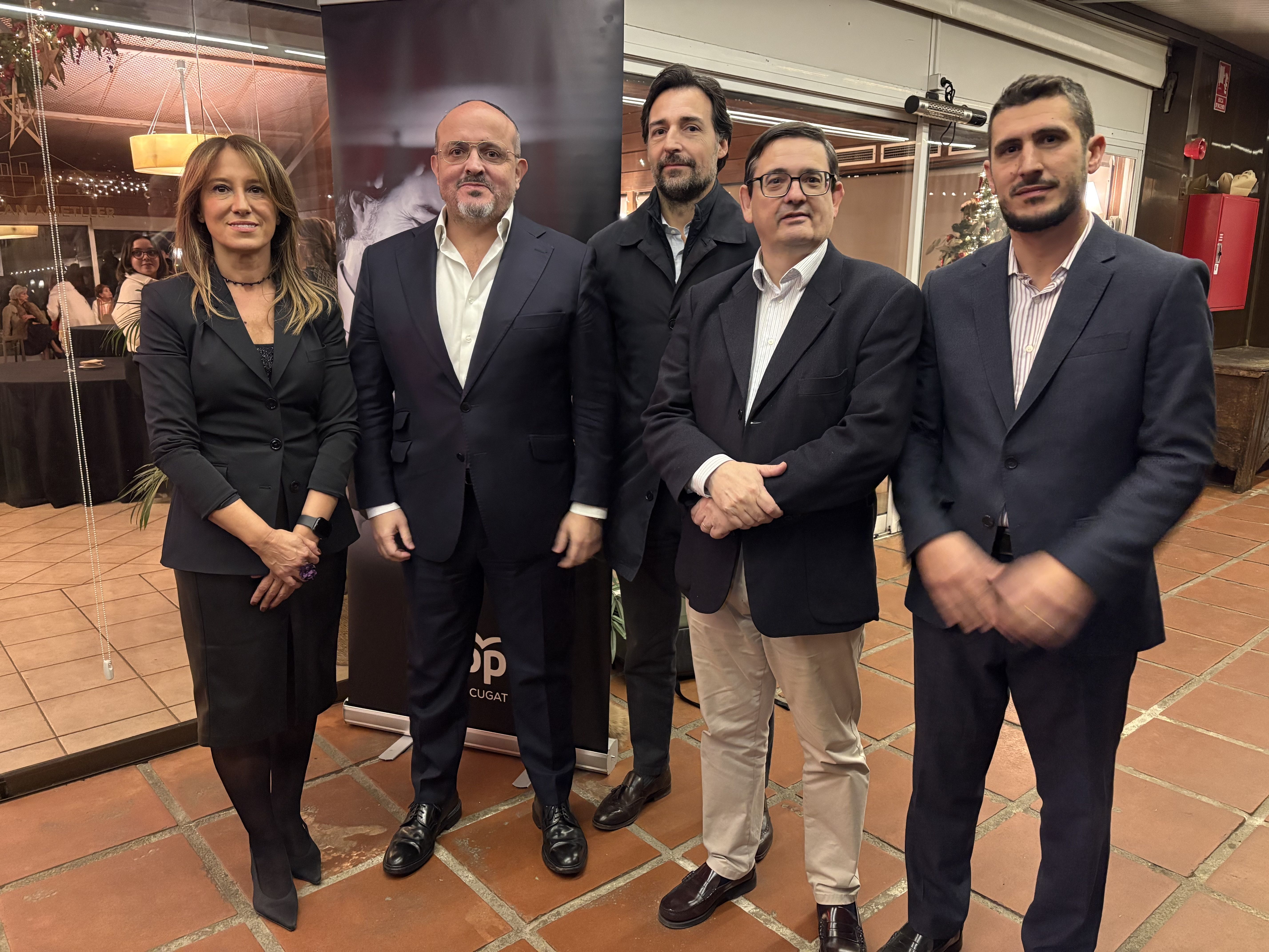 Salanova, Fernández, Benejam, Bergua i Aranguren FOTO: Àgata Guinó (TOT Sant Cugat)