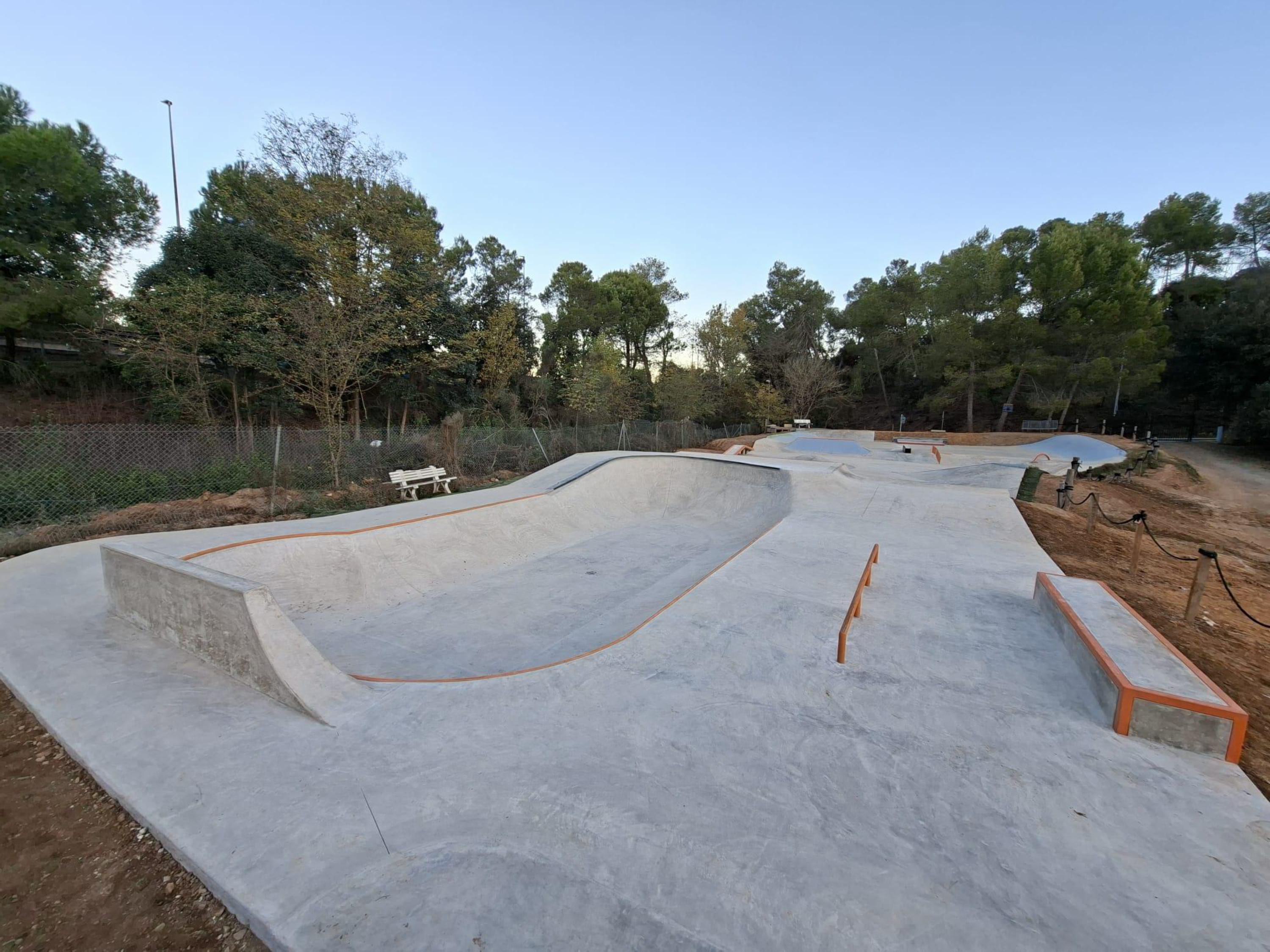 Skatepark de la Floresta. FOTO: Ajuntament