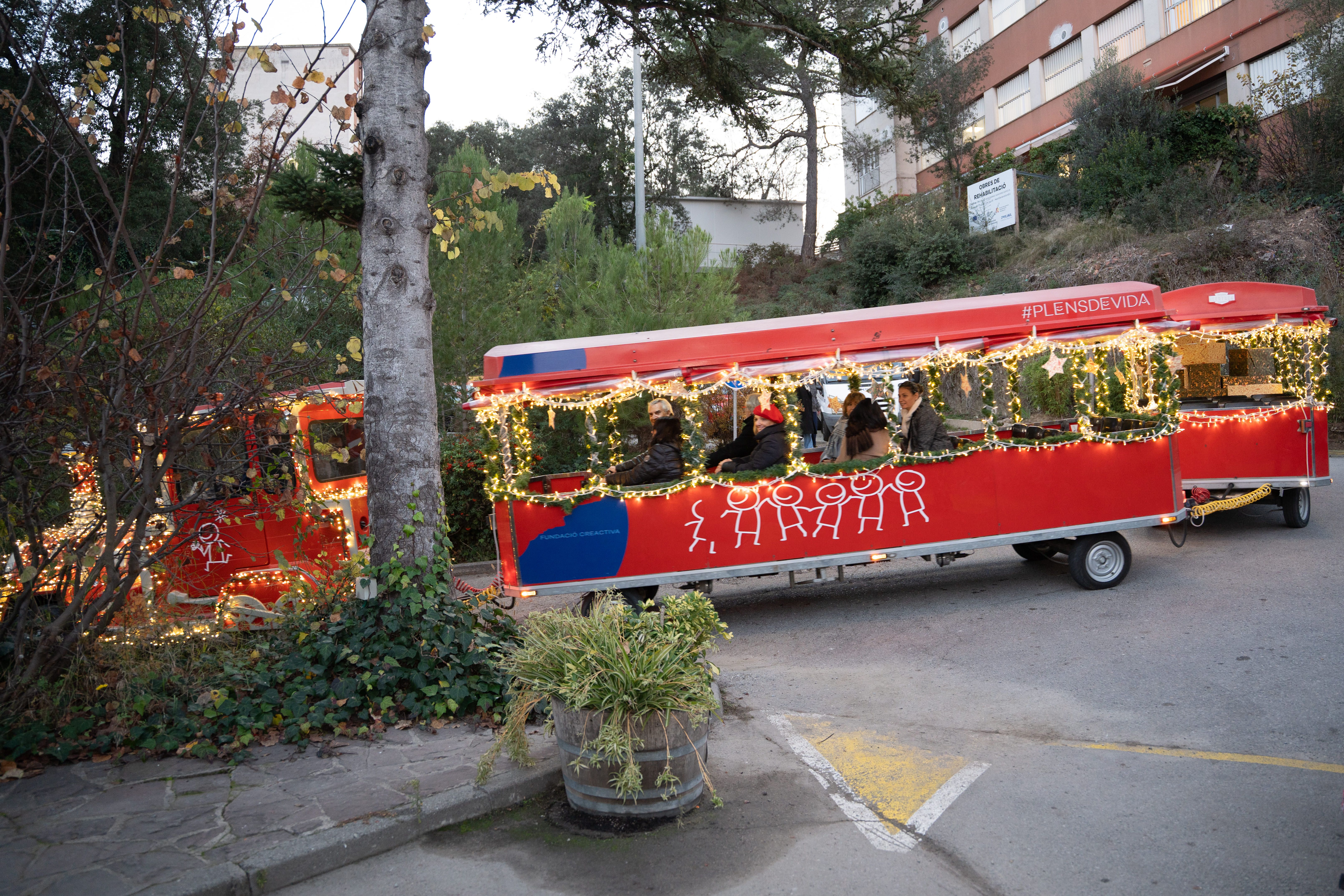  Encesa de llums de Nadal a Catalònia Fundació Creactiva 2025. Carme de Olazábal