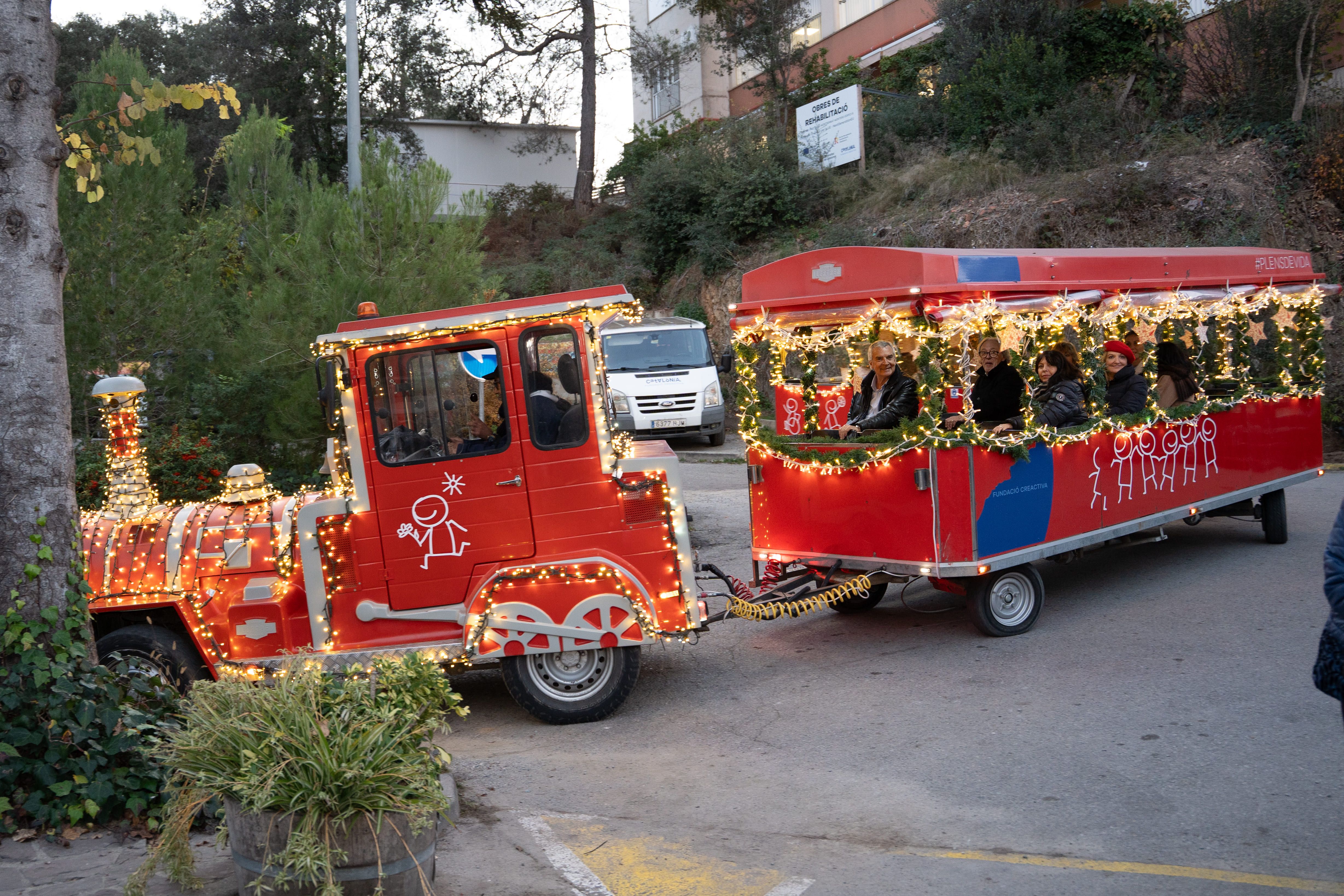  Encesa de llums de Nadal a Catalònia Fundació Creactiva 2025. Carme de Olazábal