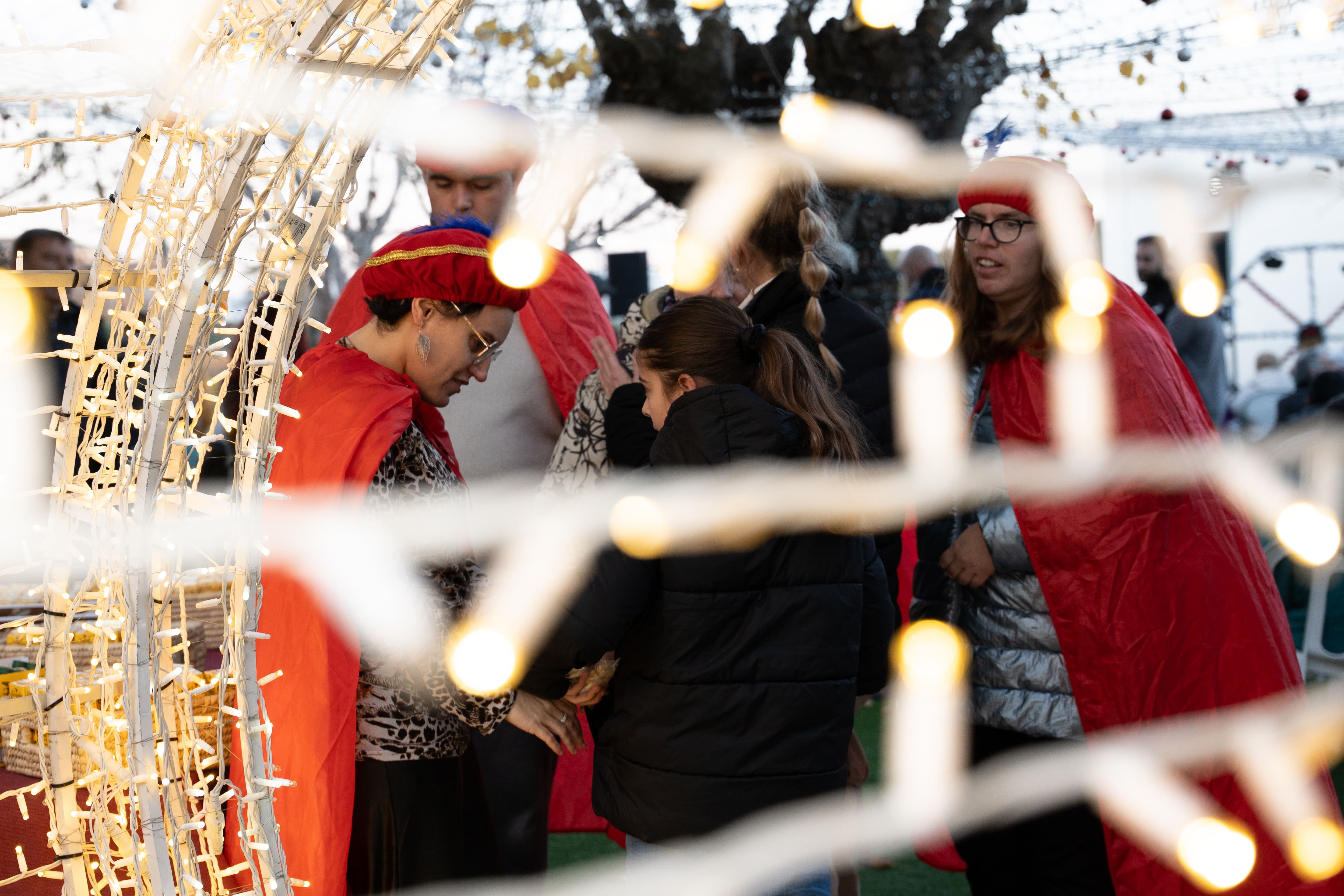  Encesa de llums de Nadal a Catalònia Fundació Creactiva 2025. Carme de Olazábal