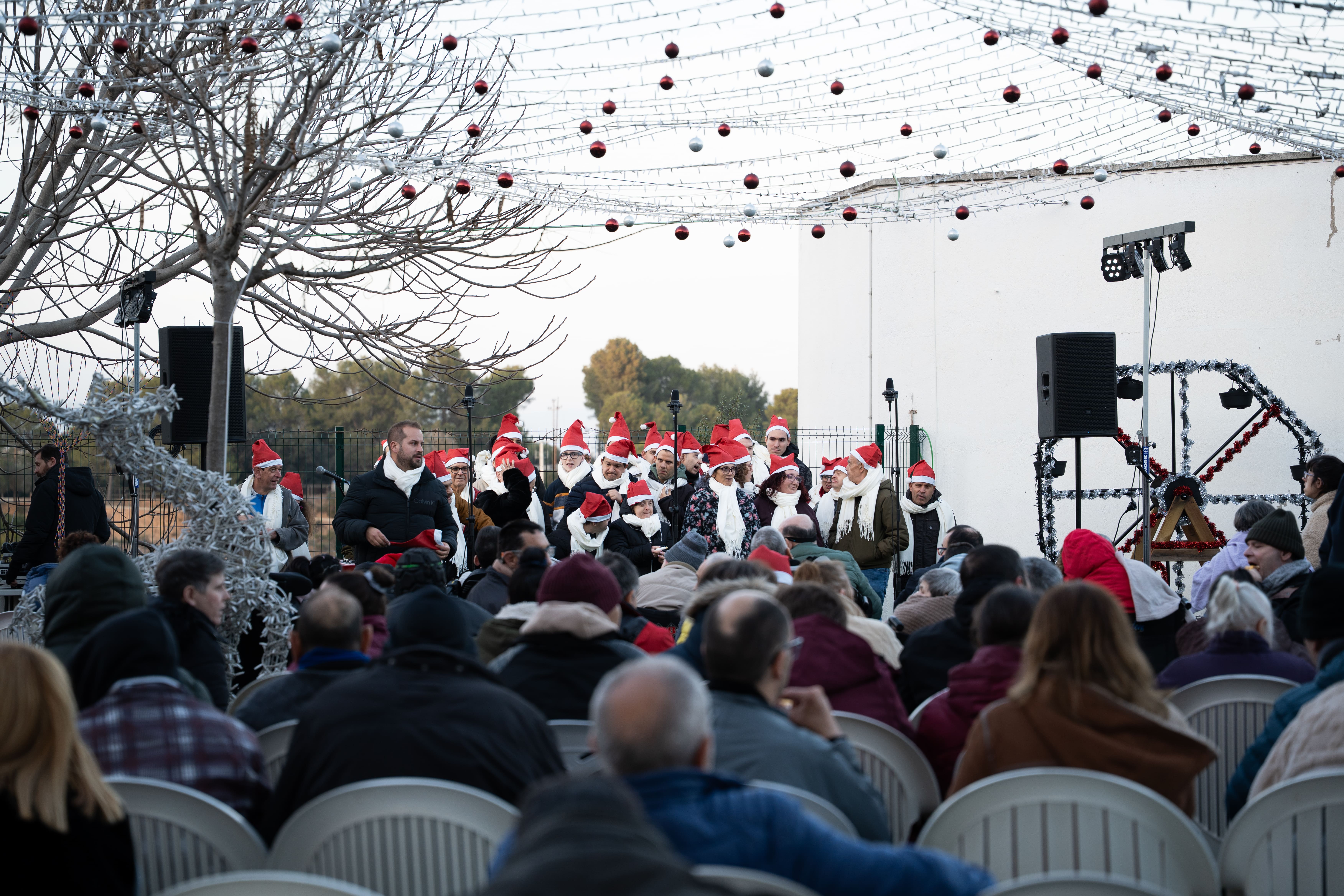  Encesa de llums de Nadal a Catalònia Fundació Creactiva 2025. Carme de Olazábal