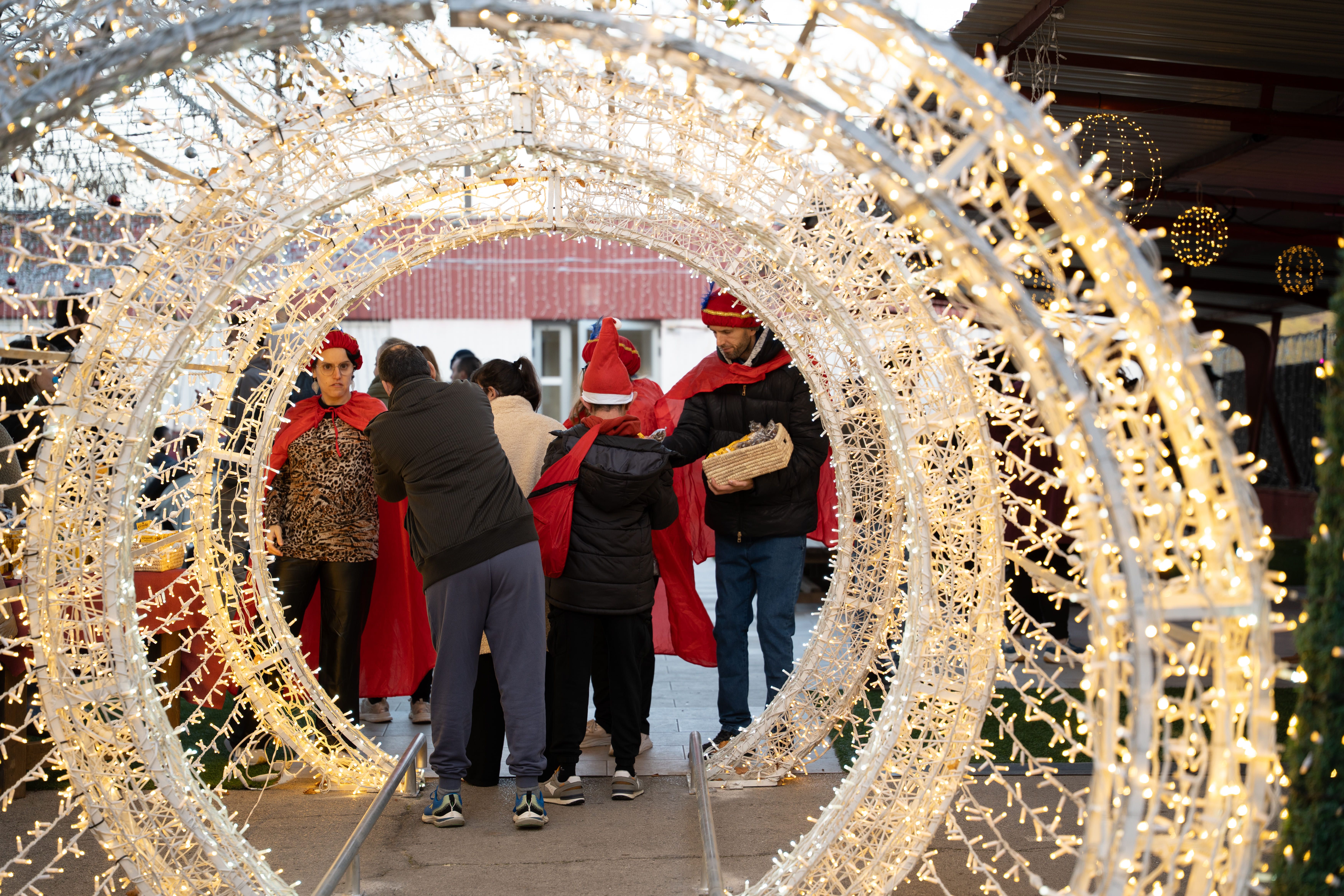  Encesa de llums de Nadal a Catalònia Fundació Creactiva 2025. Carme de Olazábal
