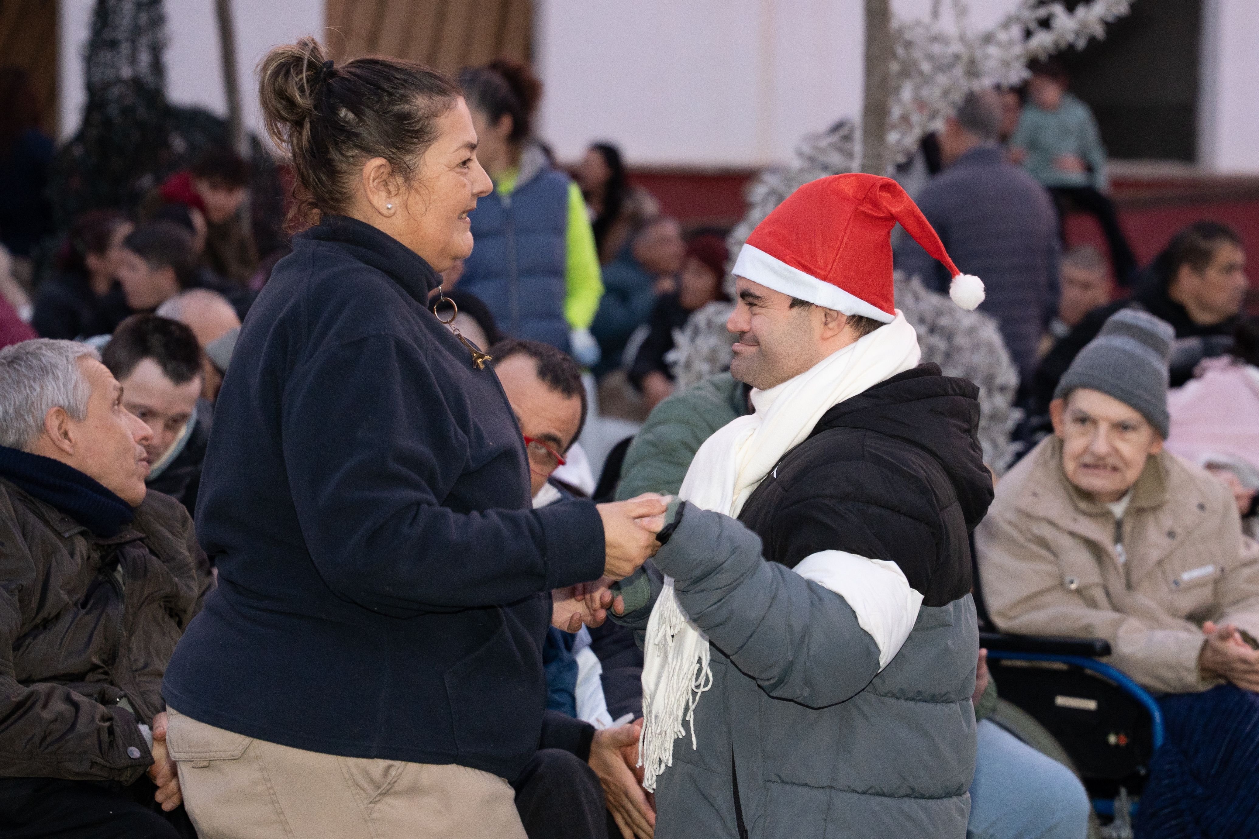  Encesa de llums de Nadal a Catalònia Fundació Creactiva 2025. Carme de Olazábal