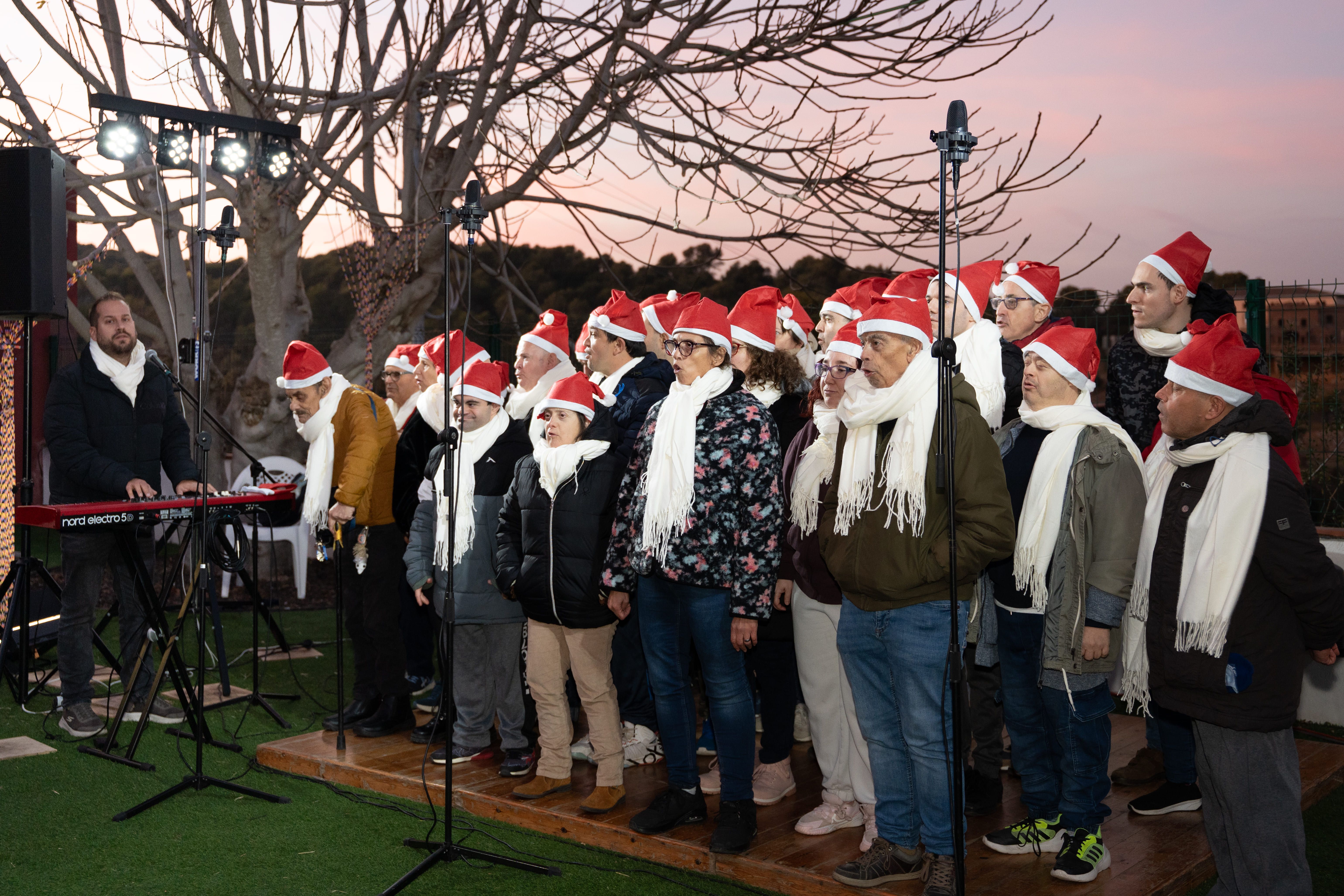  Encesa de llums de Nadal a Catalònia Fundació Creactiva 2025. Carme de Olazábal