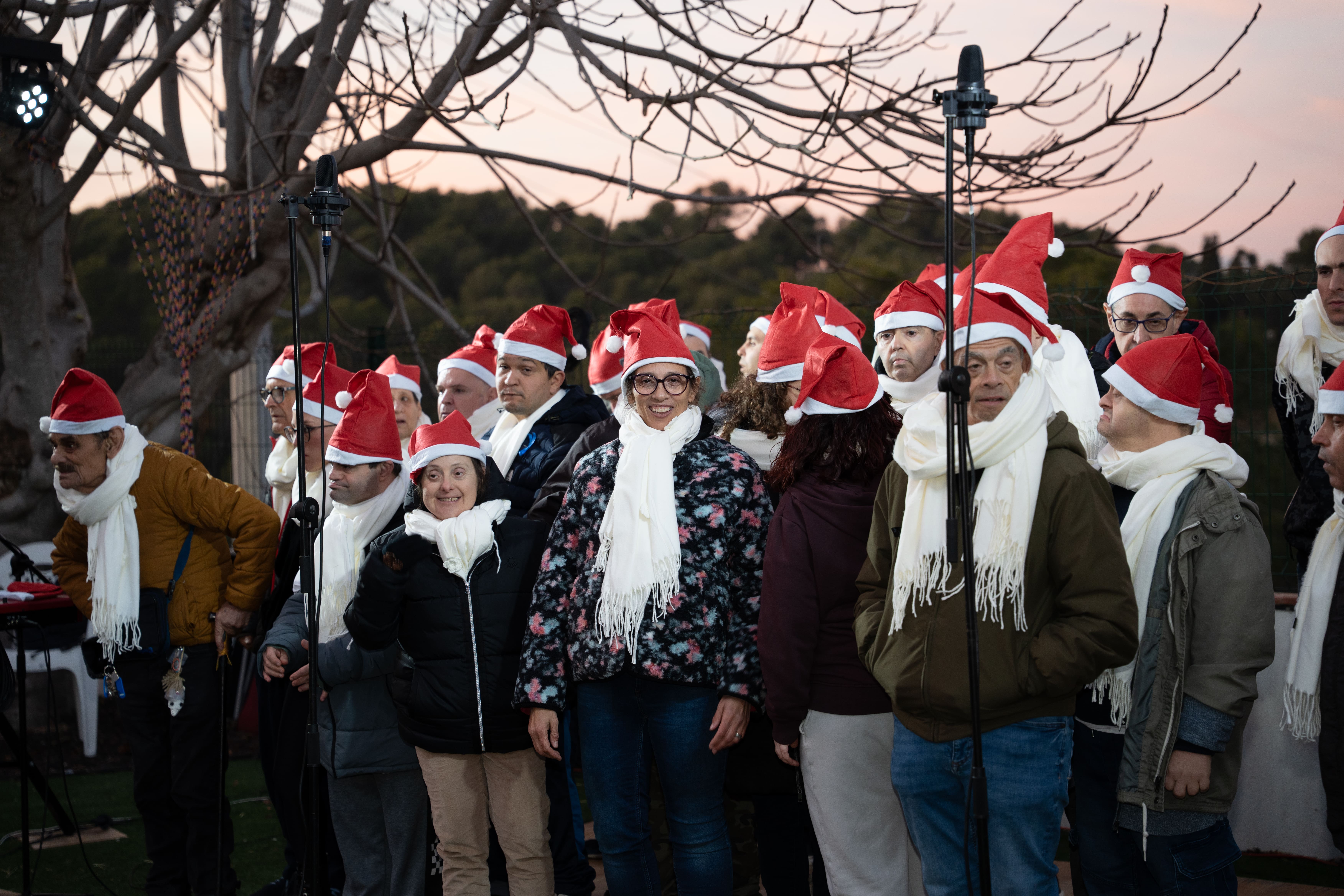  Encesa de llums de Nadal a Catalònia Fundació Creactiva 2025. Carme de Olazábal