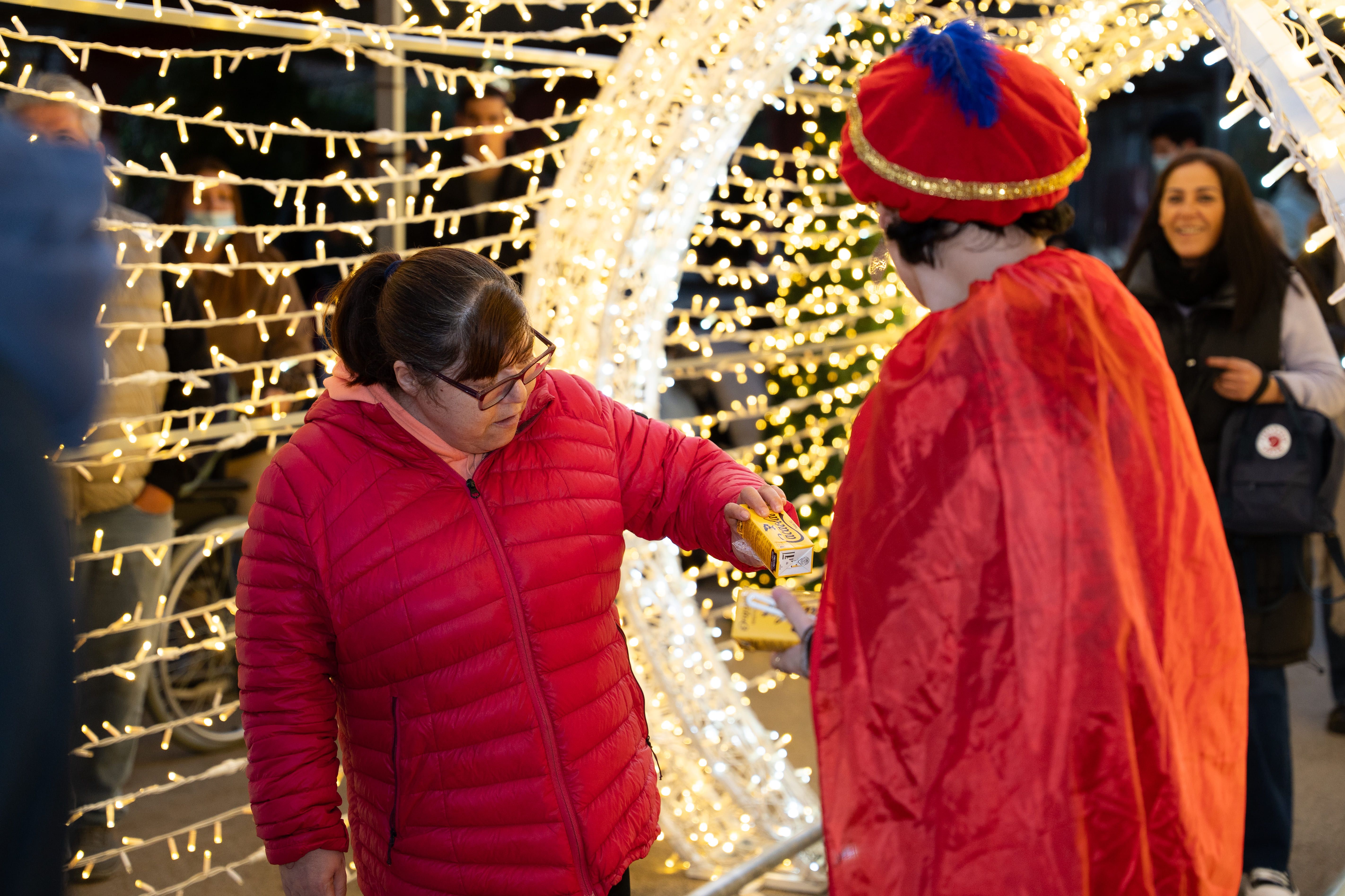  Encesa de llums de Nadal a Catalònia Fundació Creactiva 2025. Carme de Olazábal