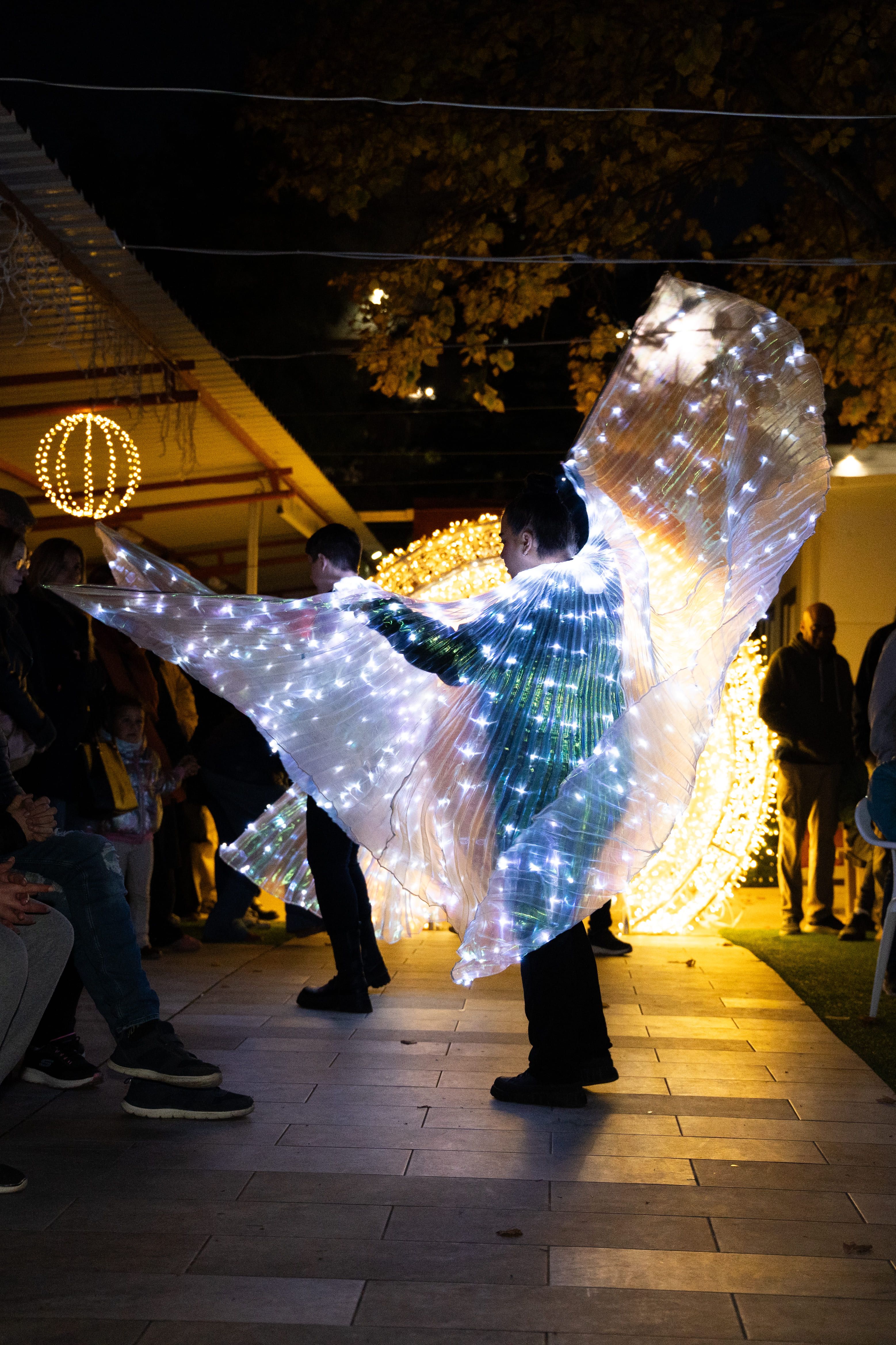  Encesa de llums de Nadal a Catalònia Fundació Creactiva 2025. Carme de Olazábal