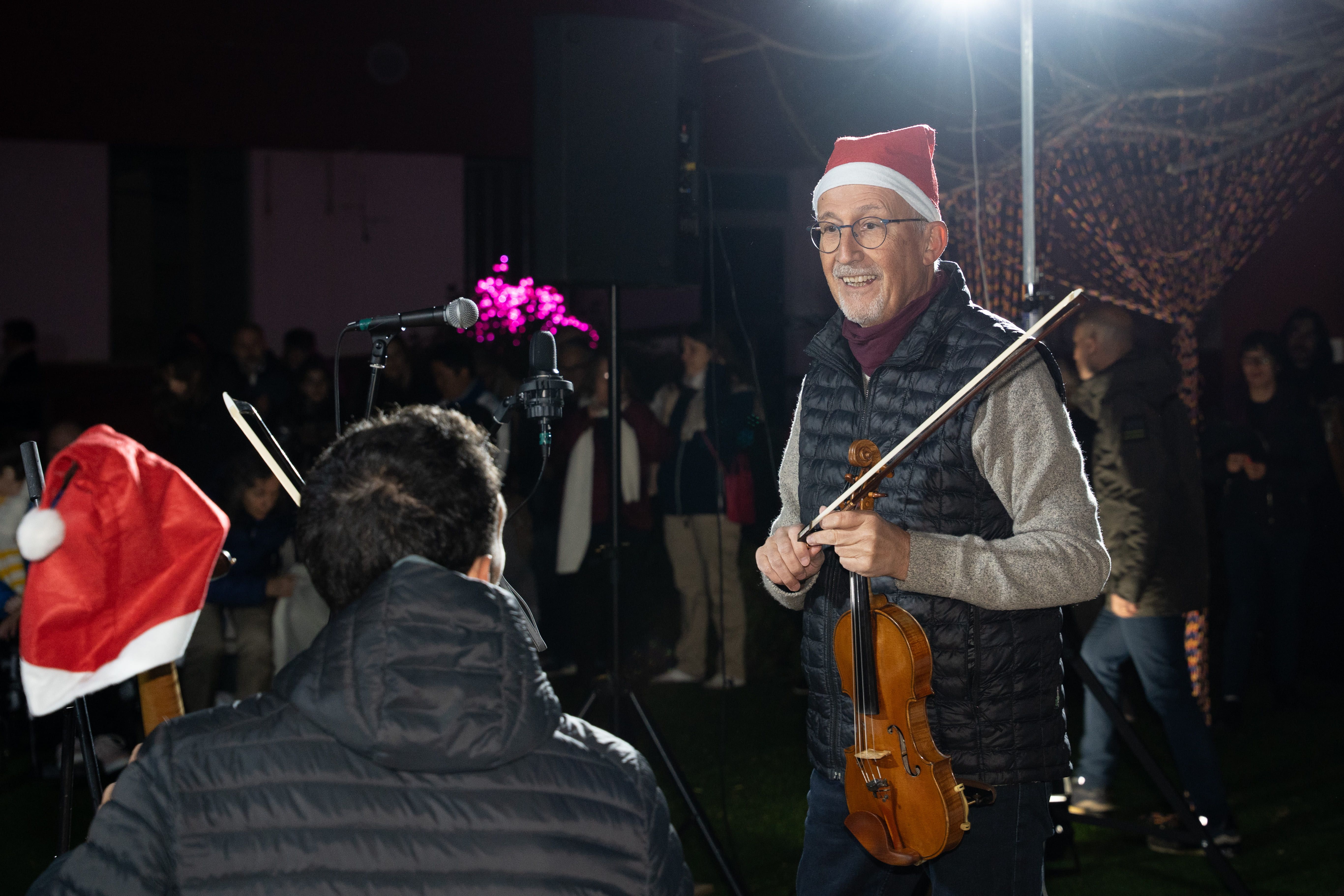  Encesa de llums de Nadal a Catalònia Fundació Creactiva 2025. Carme de Olazábal