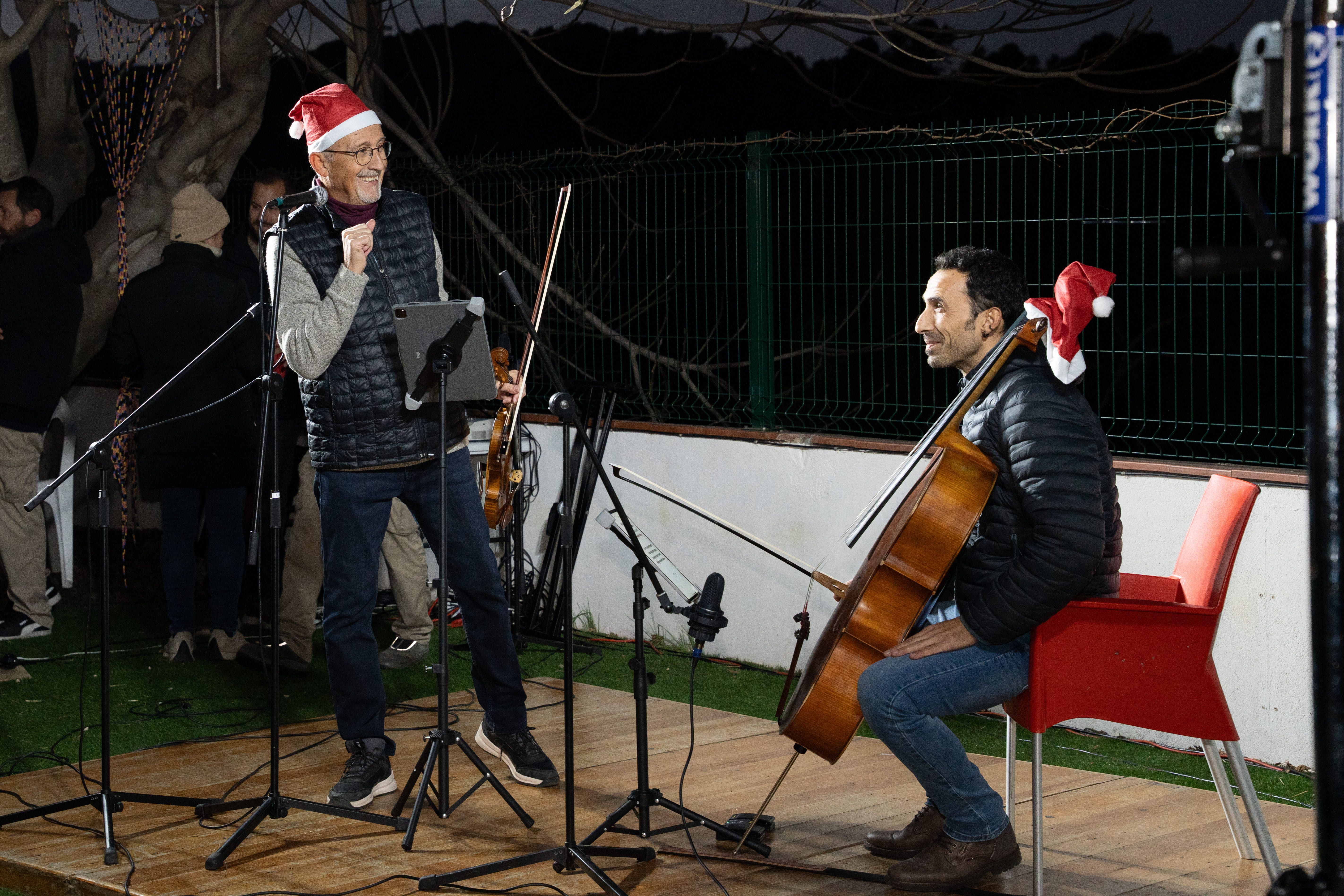  Encesa de llums de Nadal a Catalònia Fundació Creactiva 2025. Carme de Olazábal