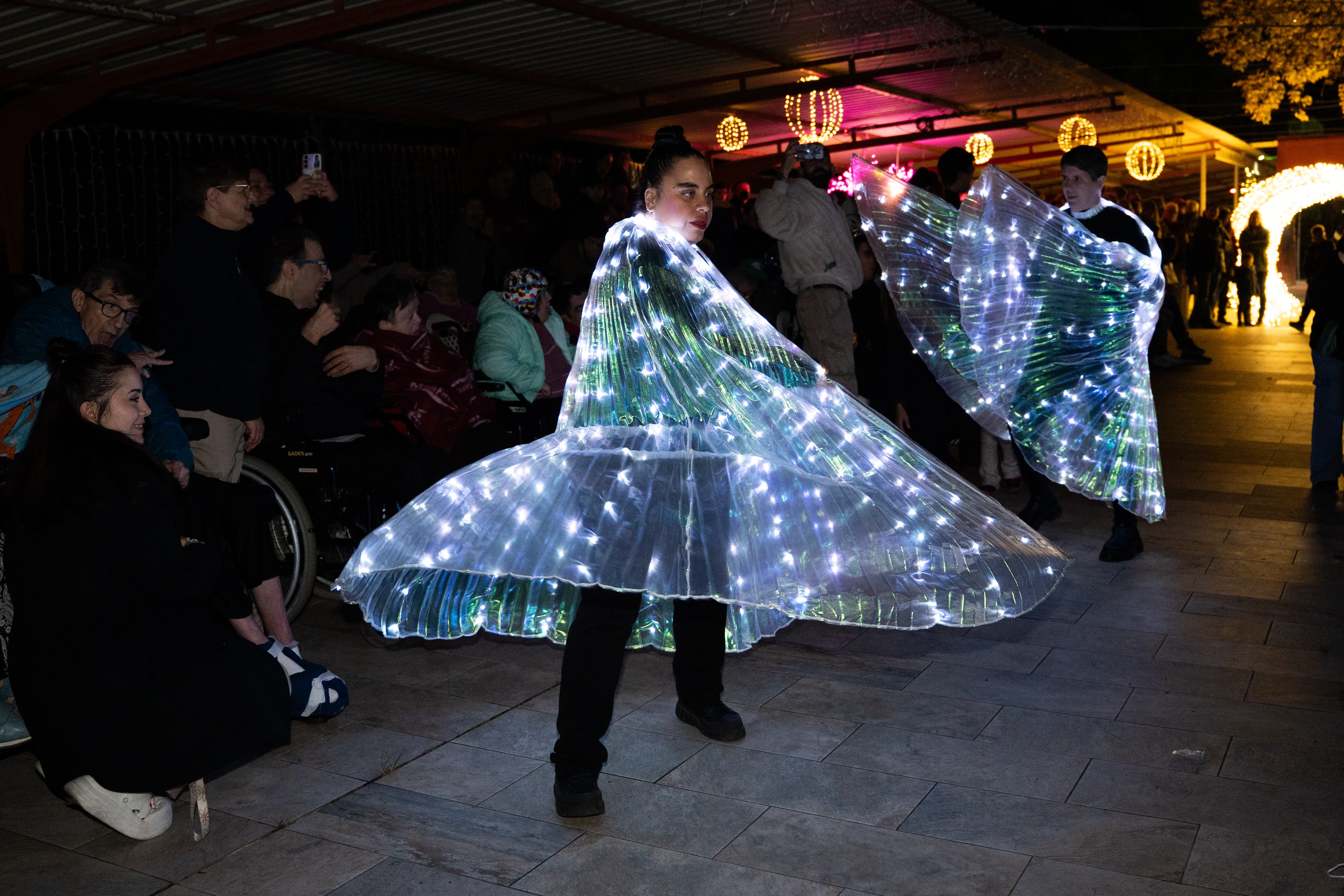  Encesa de llums de Nadal a Catalònia Fundació Creactiva 2025. Carme de Olazábal