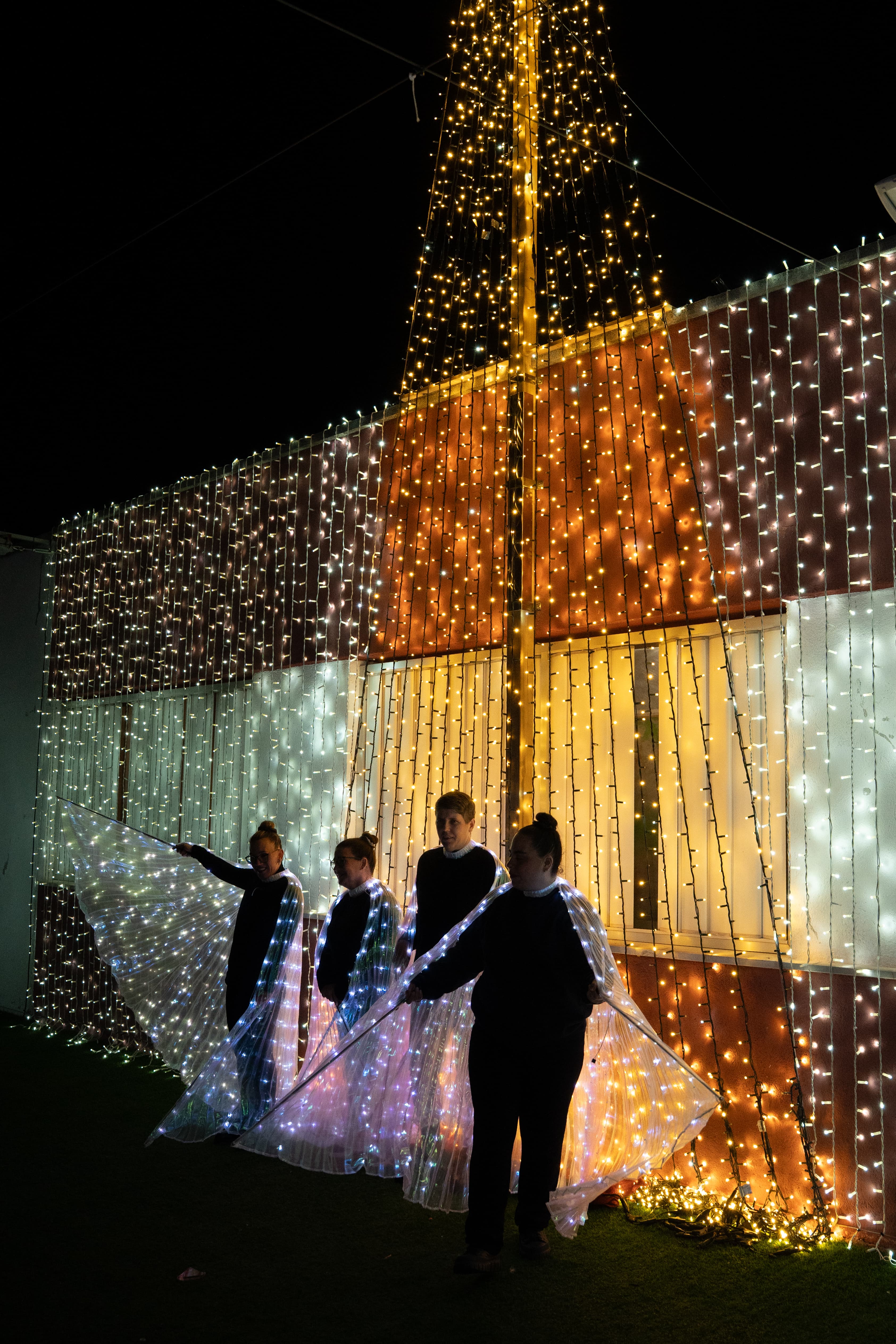  Encesa de llums de Nadal a Catalònia Fundació Creactiva 2025. Carme de Olazábal