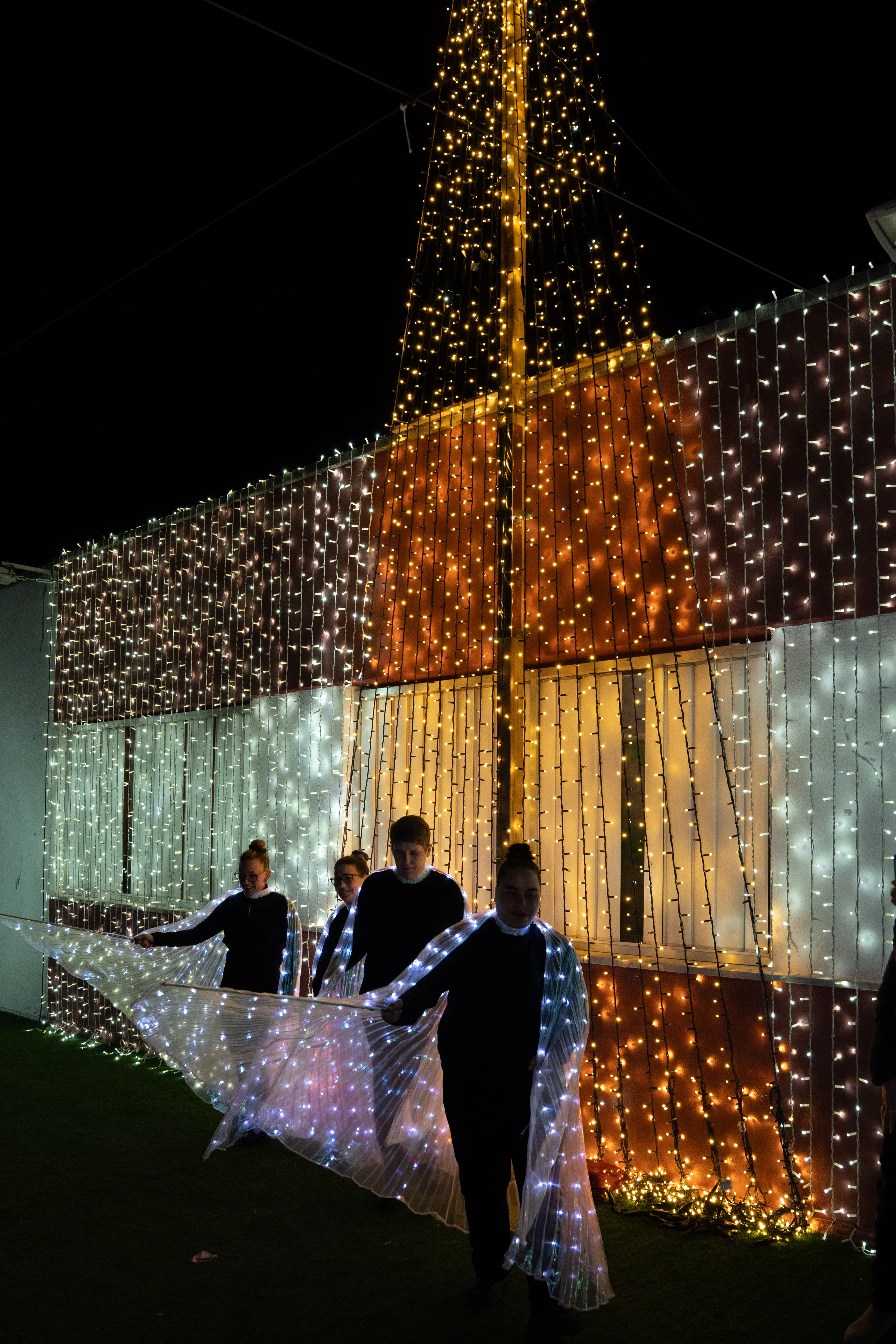  Encesa de llums de Nadal a Catalònia Fundació Creactiva 2025. Carme de Olazábal