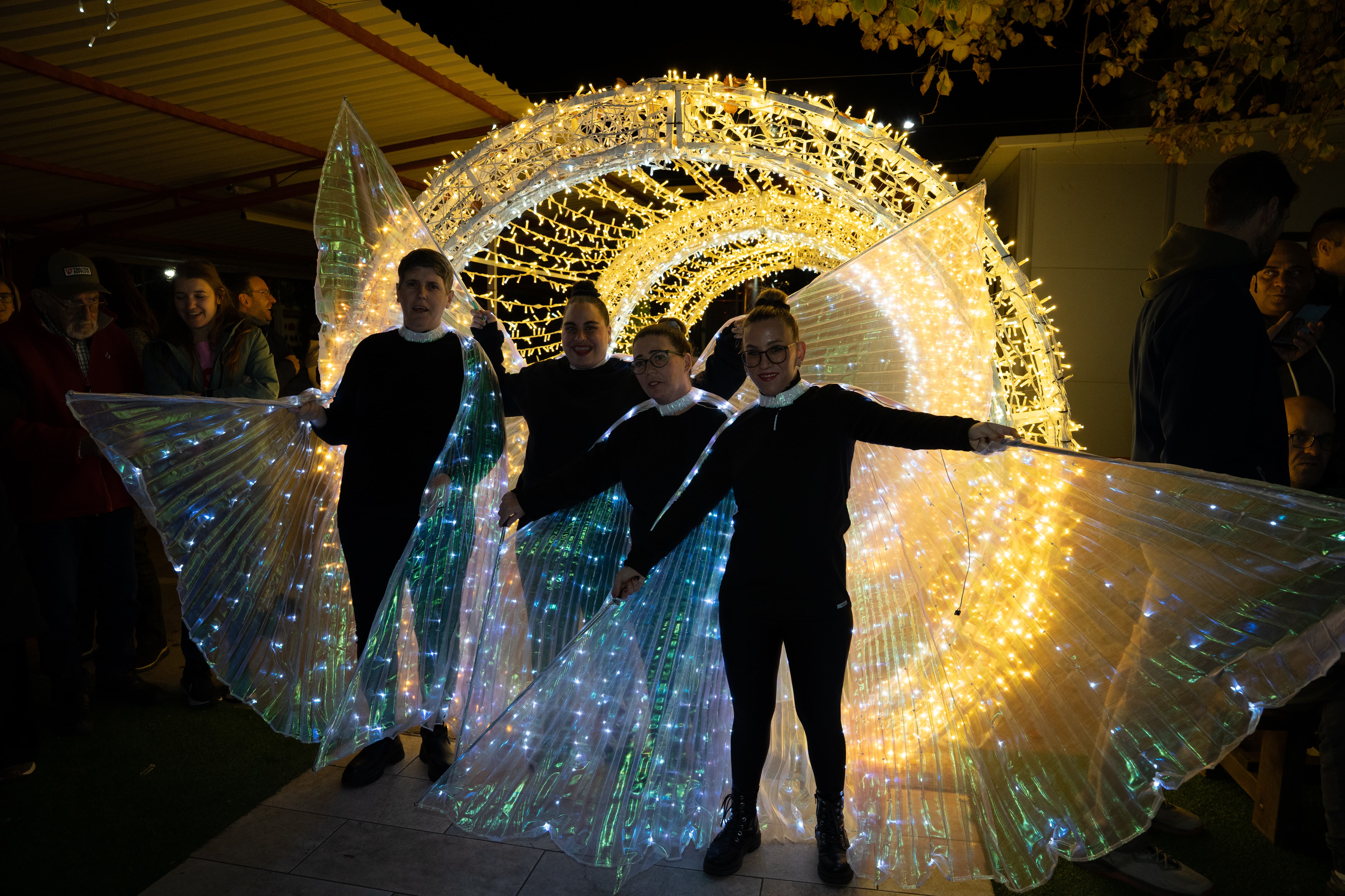  Encesa de llums de Nadal a Catalònia Fundació Creactiva 2025. Carme de Olazábal