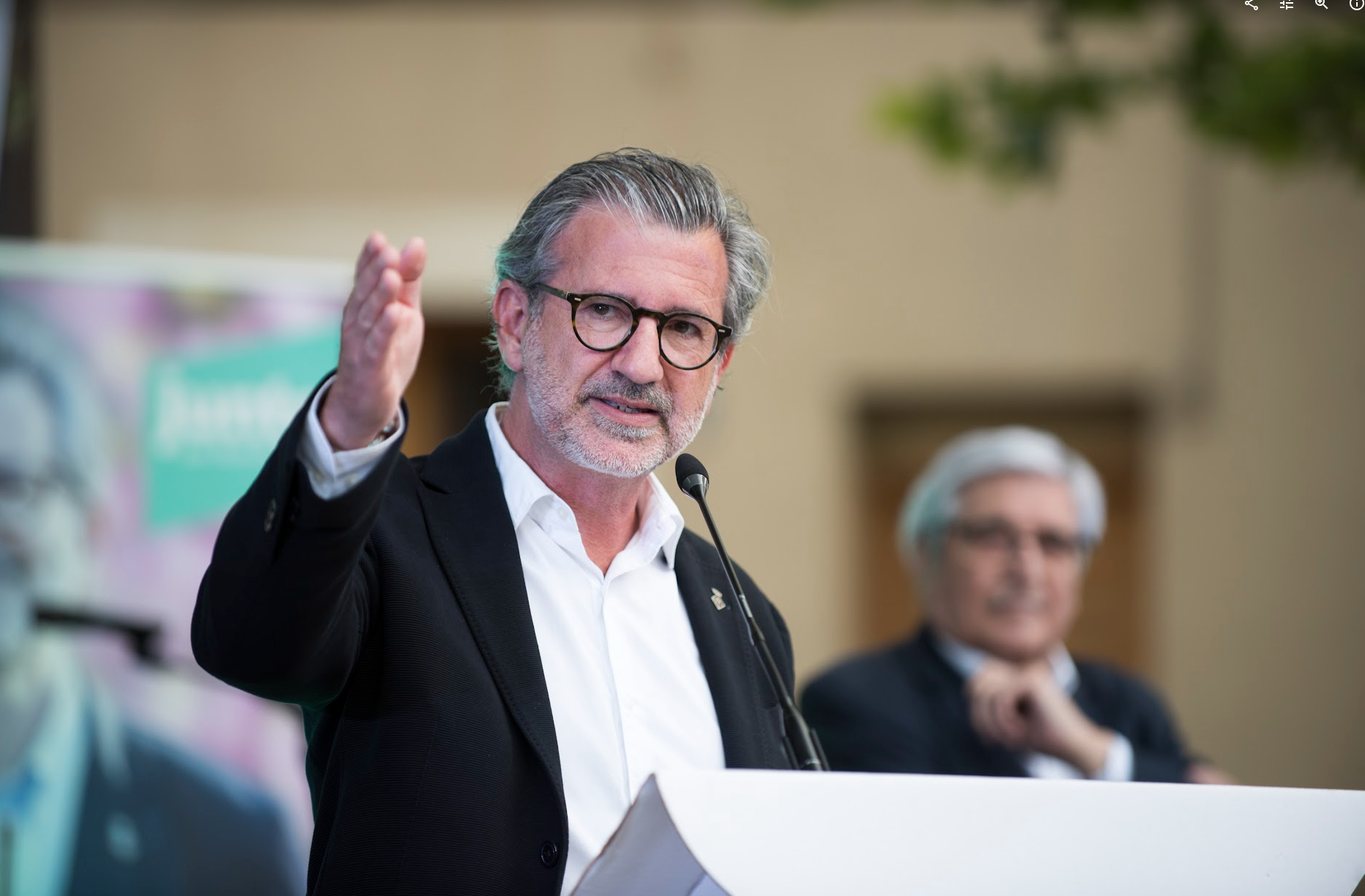 L'alcalde, Josep Maria Vallès. FOTO: TOT Sant Cugat