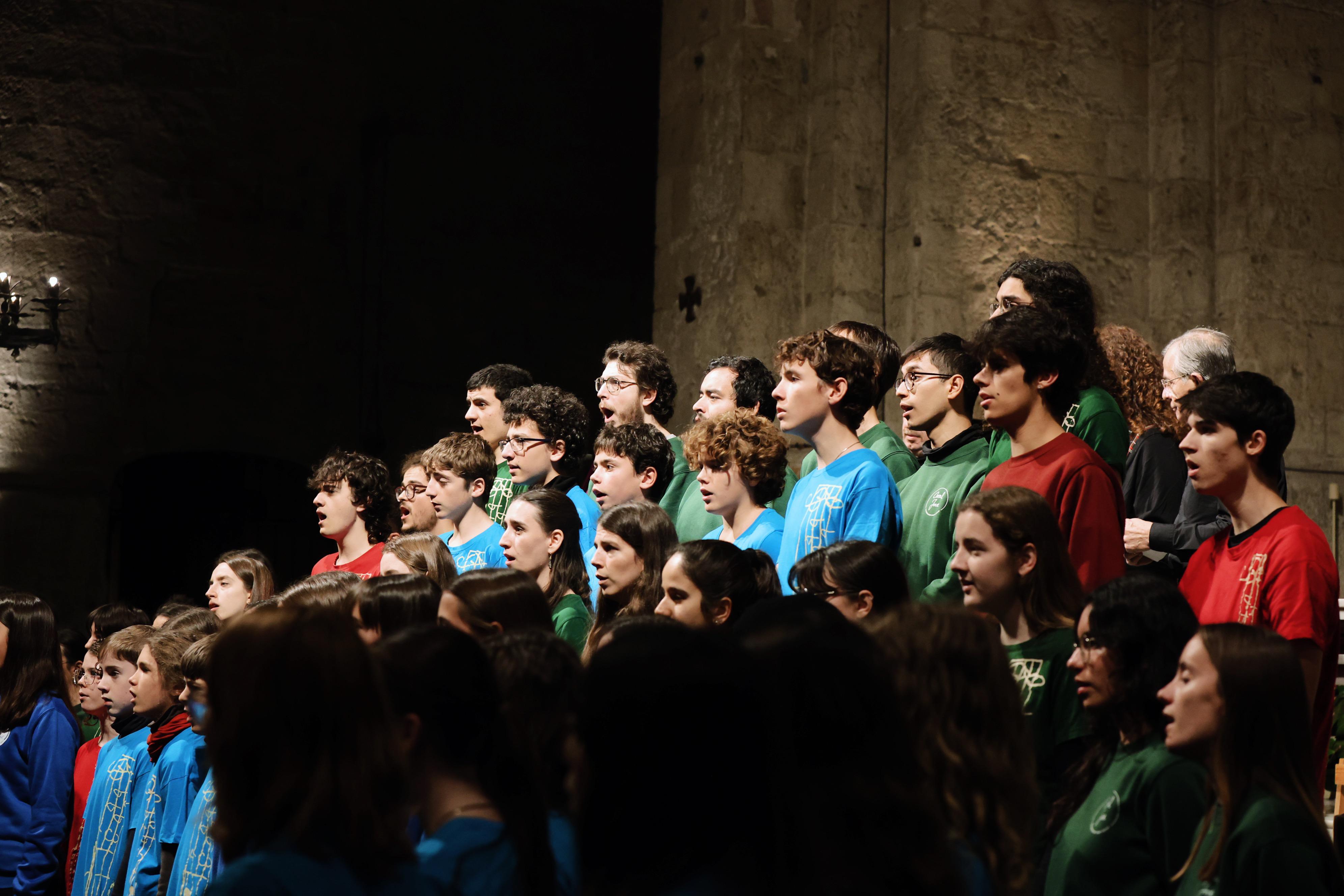 'Nadal a casa' al Monestir de Sant Cugat. FOTO: Ajuntament