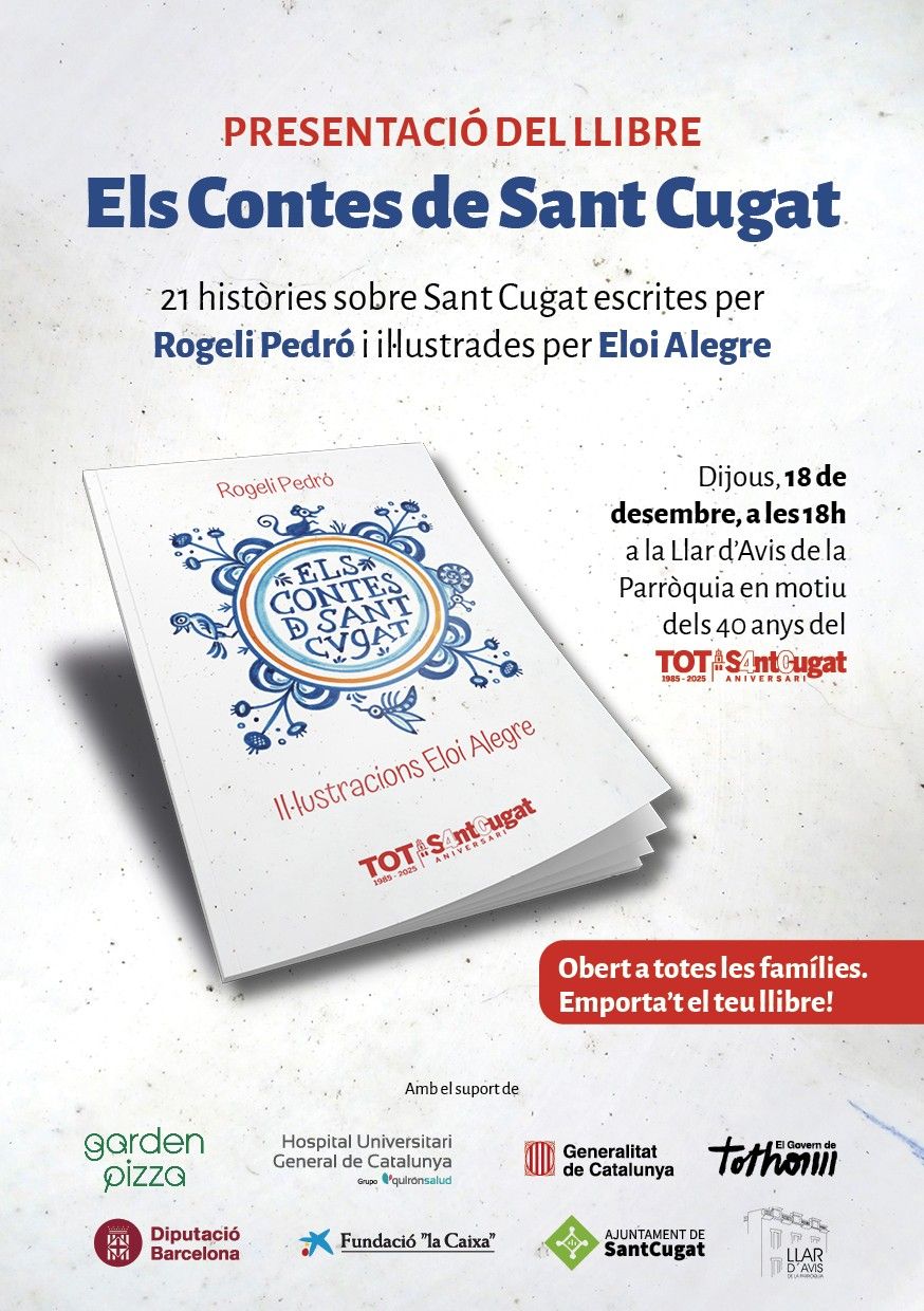 Presentació llibre contes de Sant Cugat
