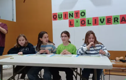 Quinto de Nadal solidari amb La Marató de l'escola L'Olivera. FOTO: Cedida