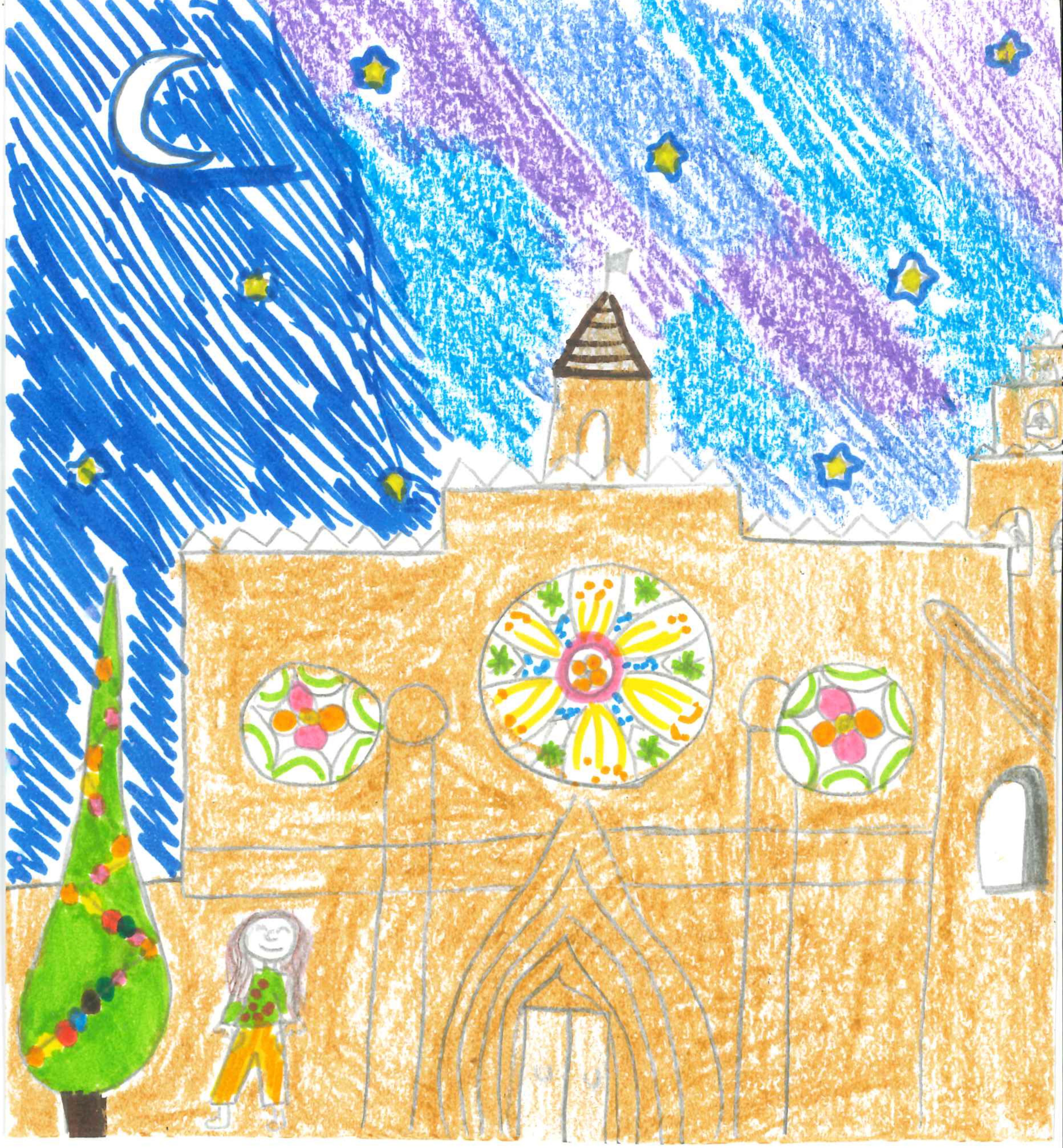 Postal de l’Escola Gerbert d’Orlhac del concurs del TOT Sant Cugat