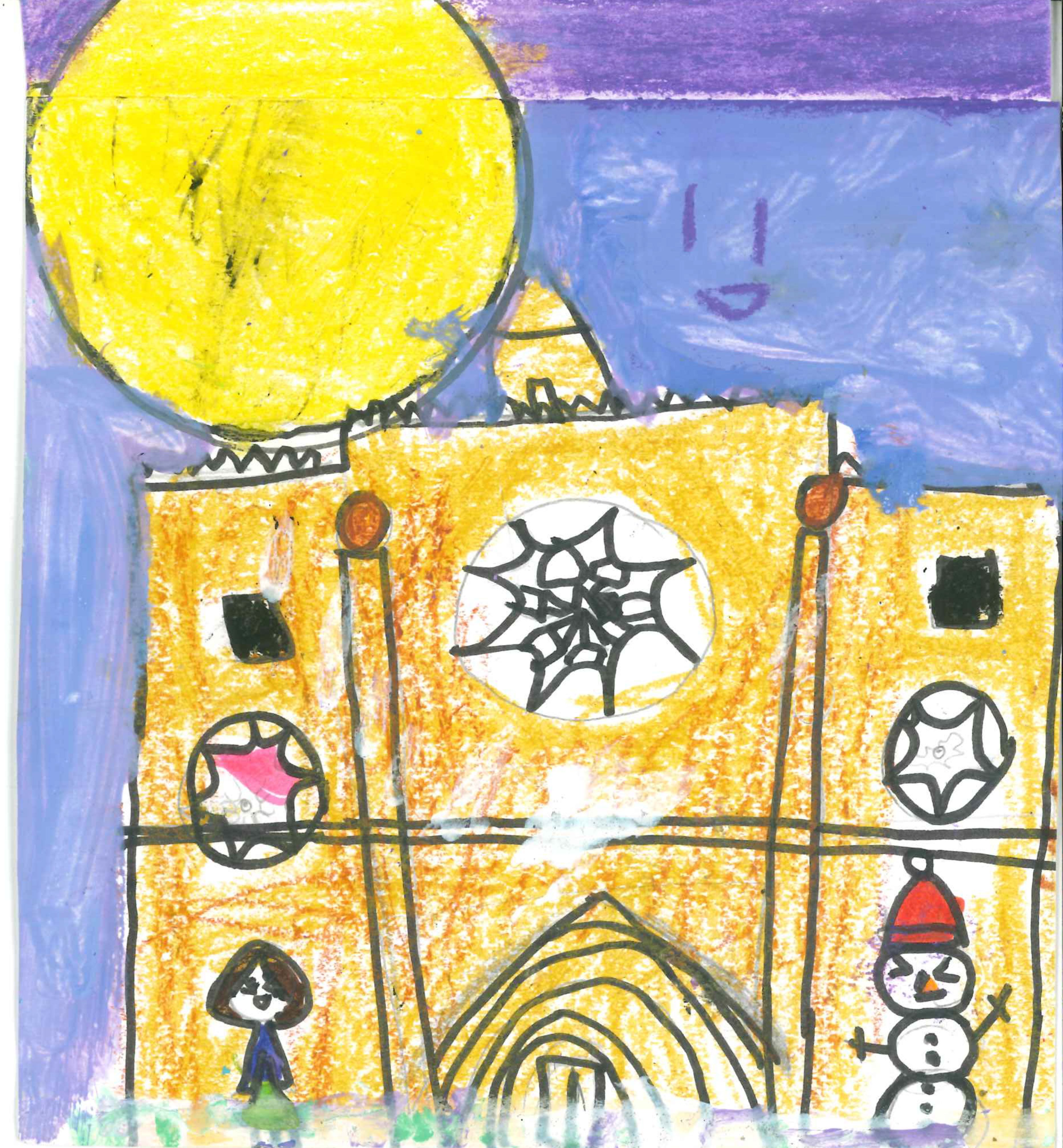 Postal de l’Escola Gerbert d’Orlhac del concurs del TOT Sant Cugat